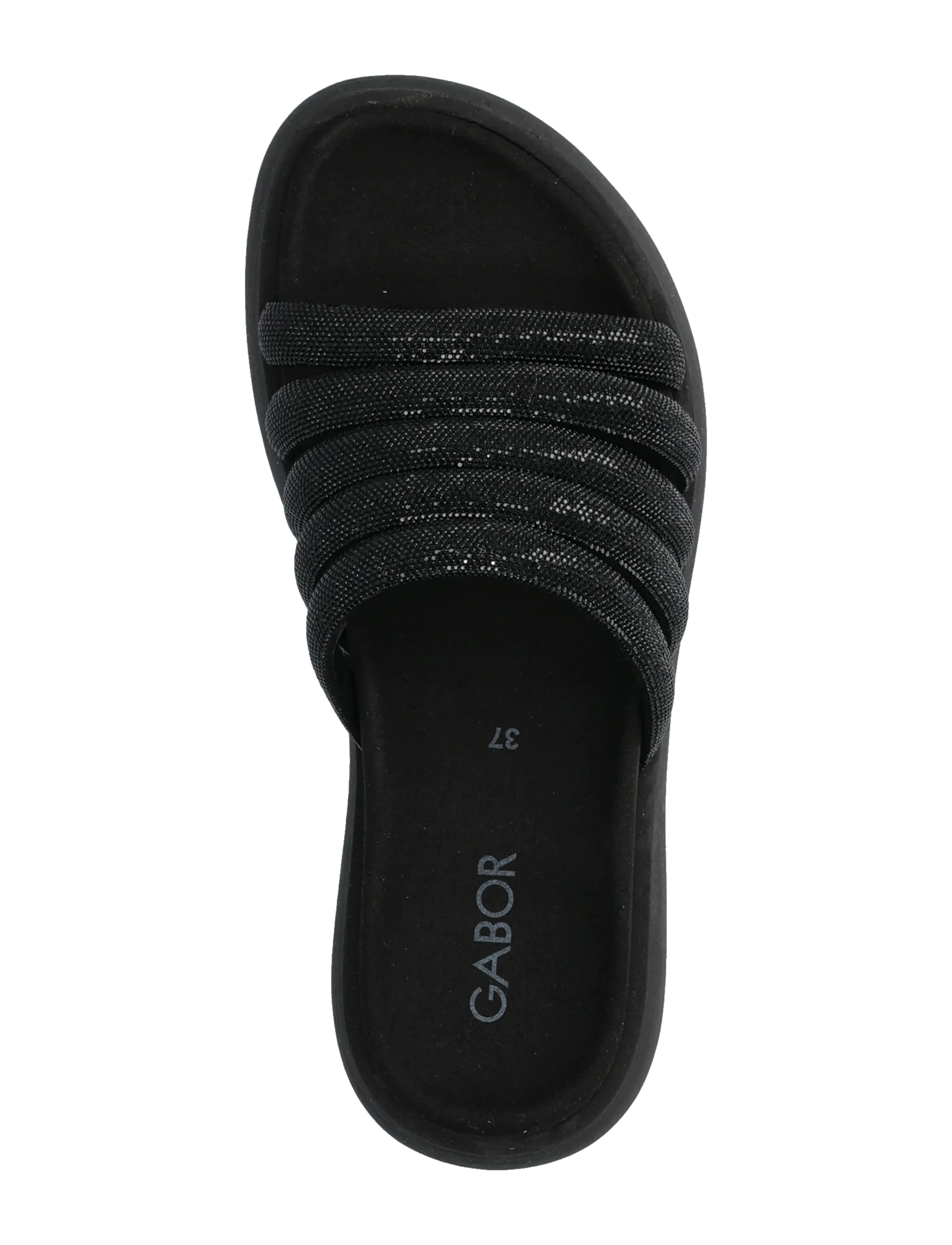 Gabor - Slip-in - platta sandaler - black - 3