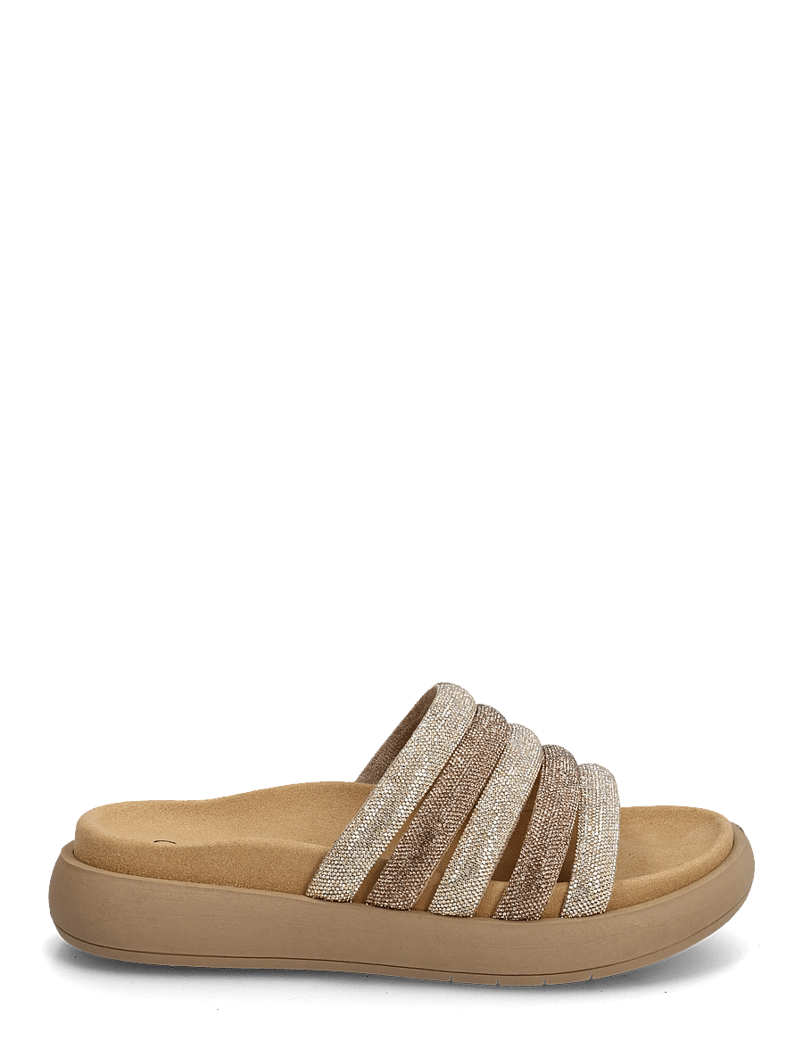 Gabor - Slip-in - flade sandaler - multi gold - 1