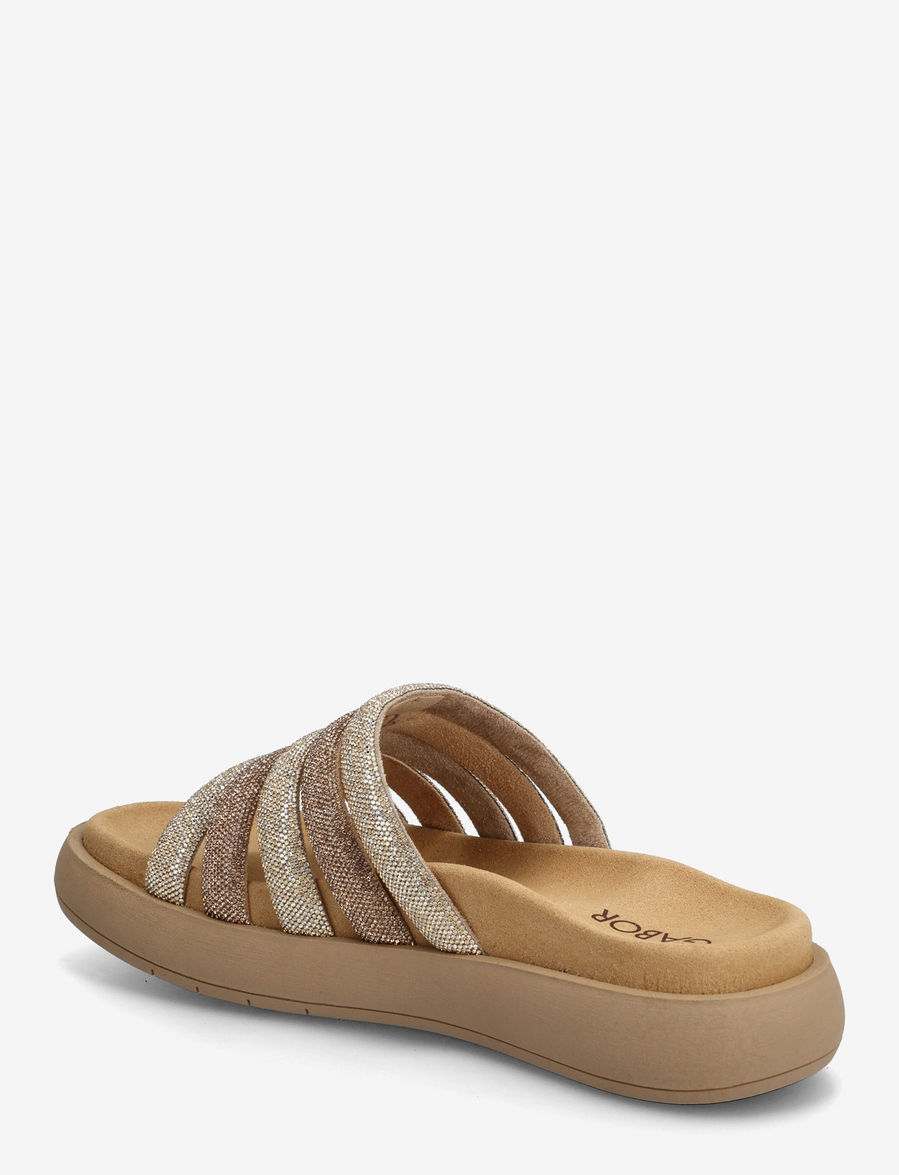 Gabor - Slip-in - flat sandals - multi gold - 2