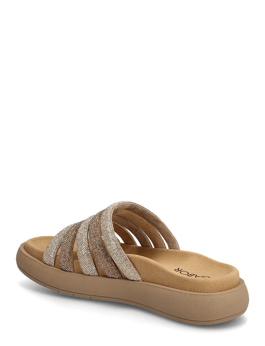 Gabor - Slip-in - flade sandaler - multi gold - 2