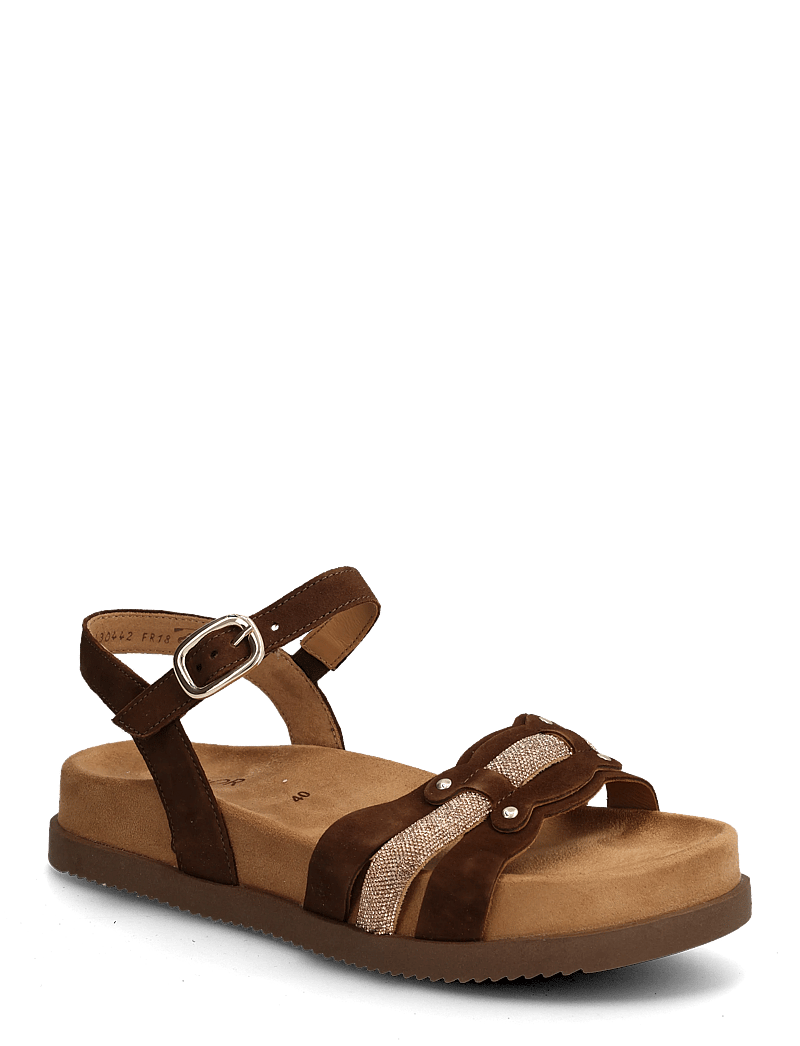 Gabor - Sandal - plateau-sandalen - brown - 0