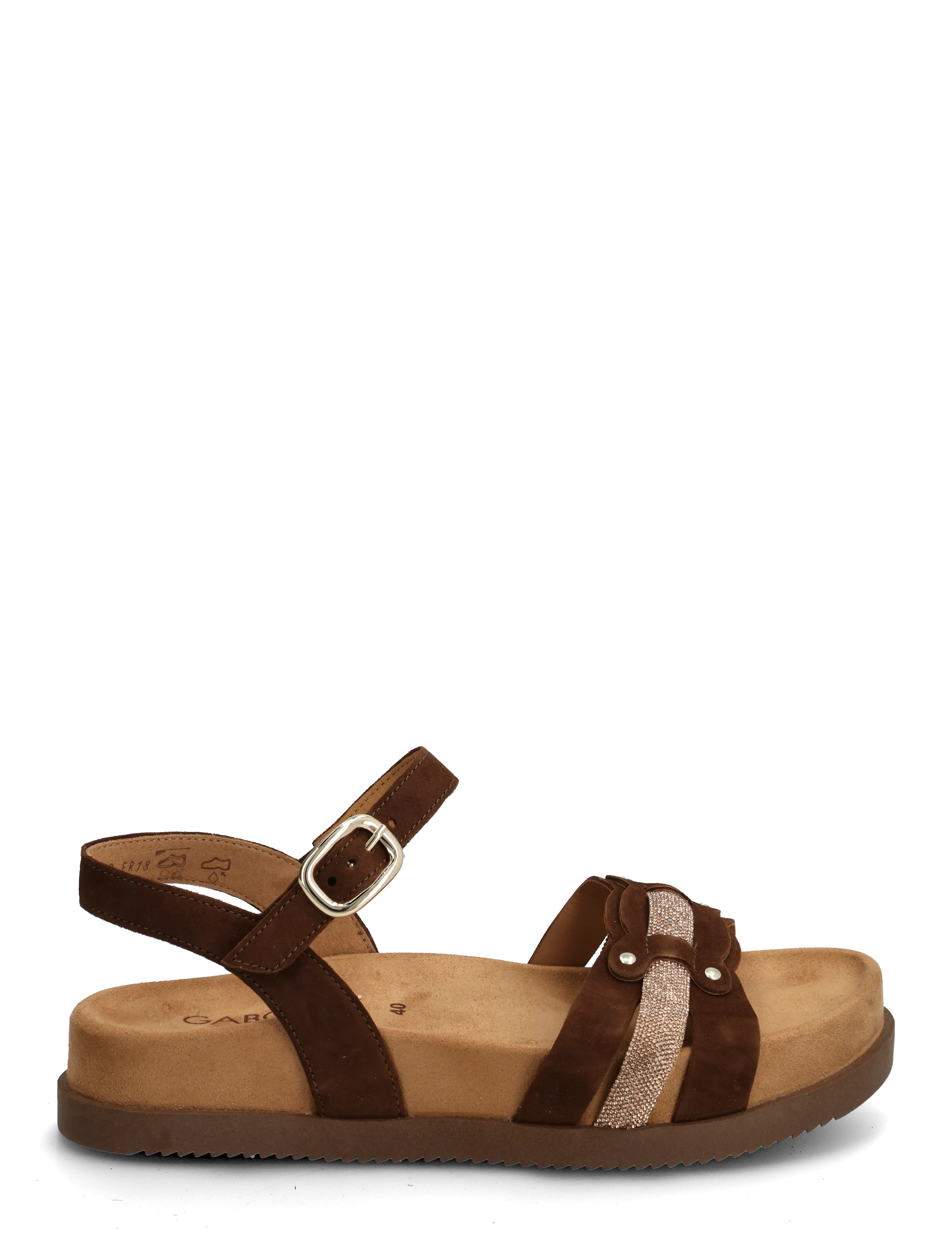 Gabor - Sandal - plateau-sandalen - brown - 1