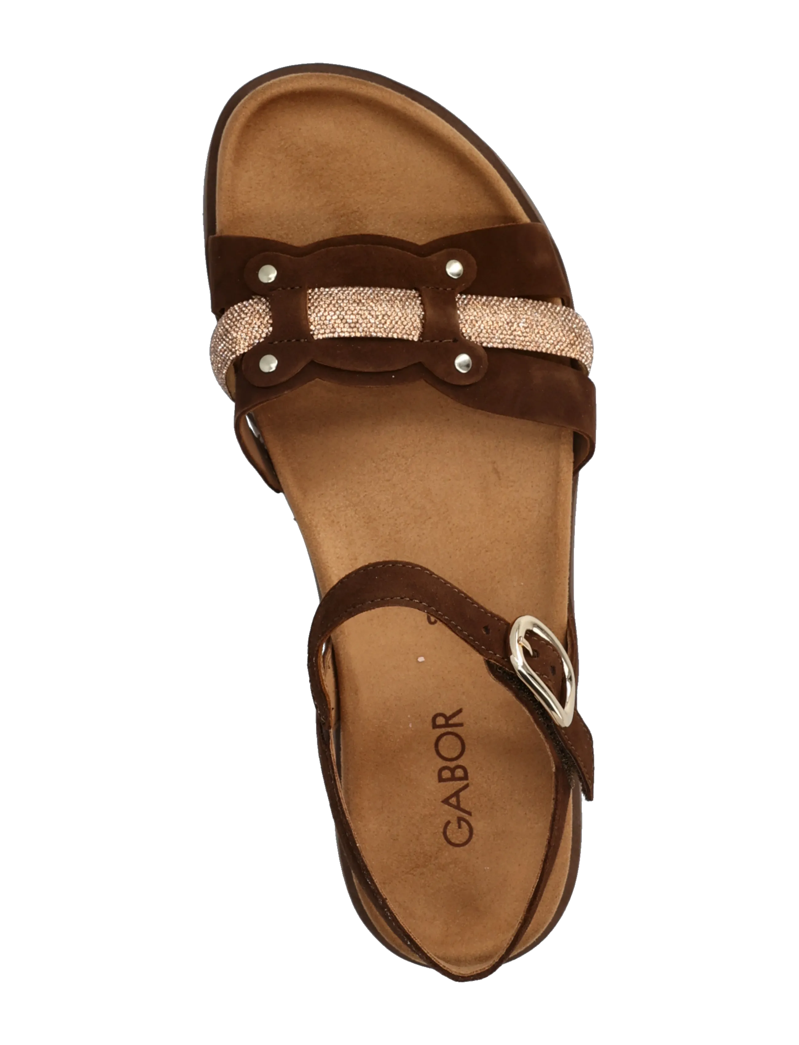 Gabor - Sandal - plateau-sandalen - brown - 3