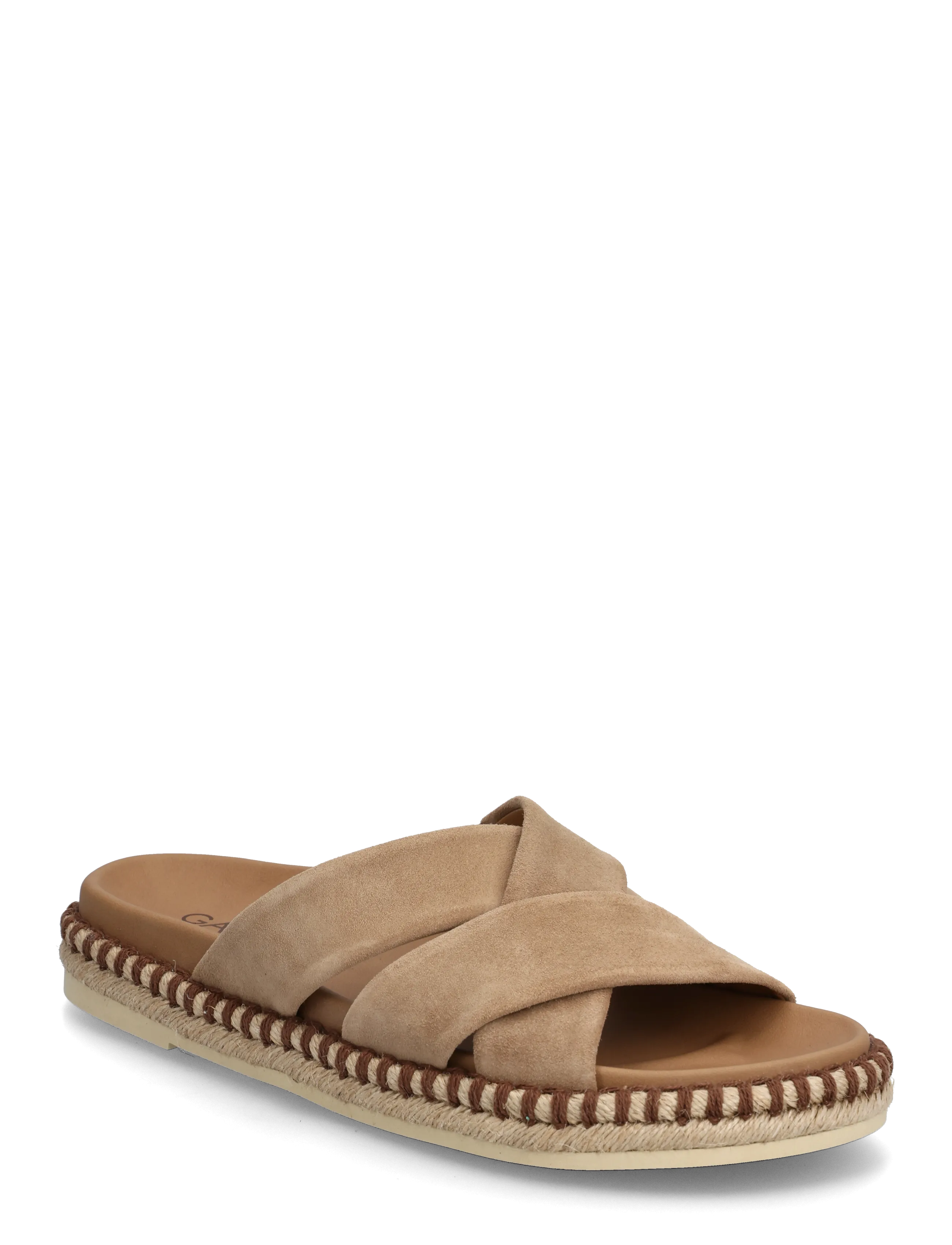 Gabor Slip-in - Flat sandals - CAMEL / beige