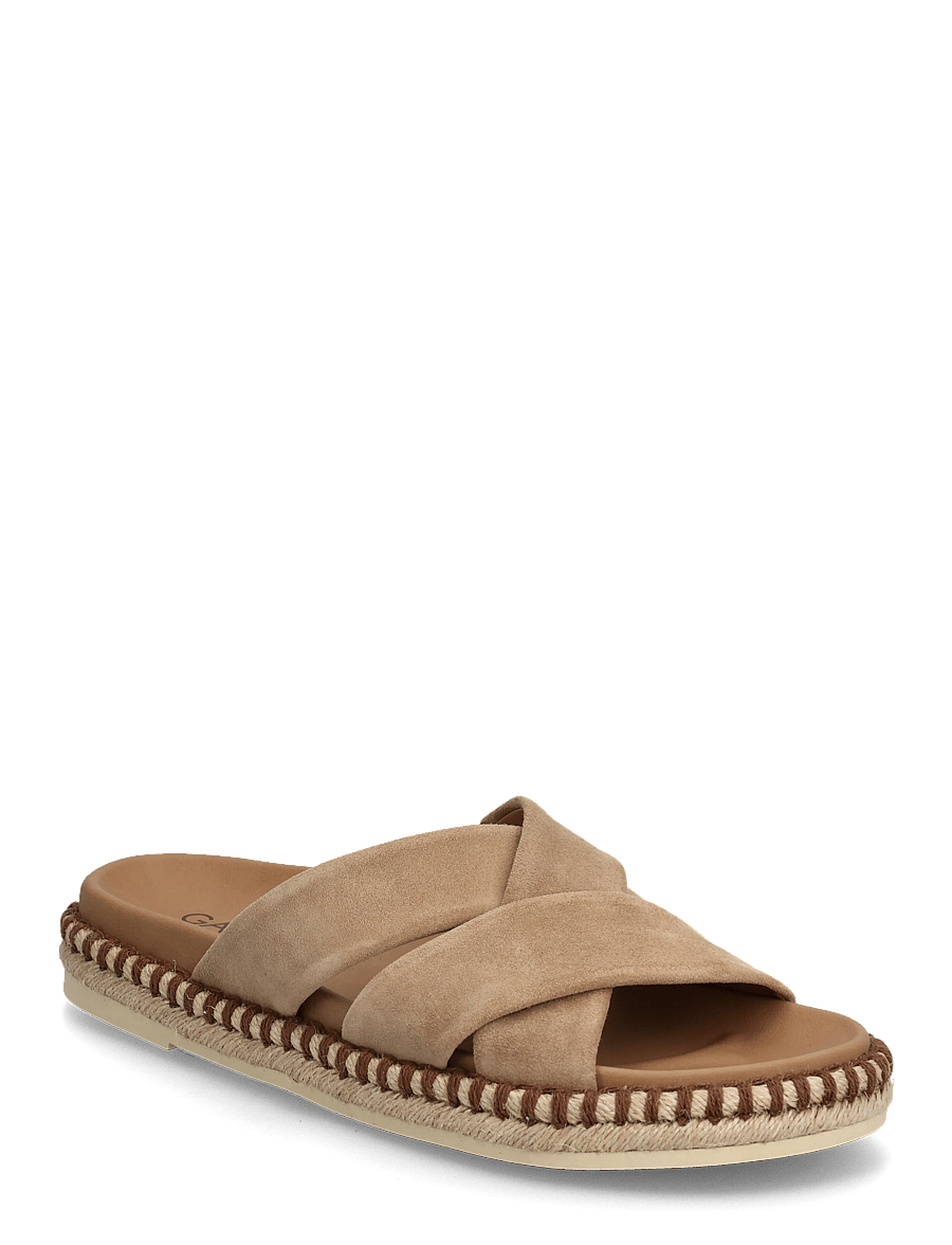 Gabor - Slip-in - flache sandalen - camel - 0