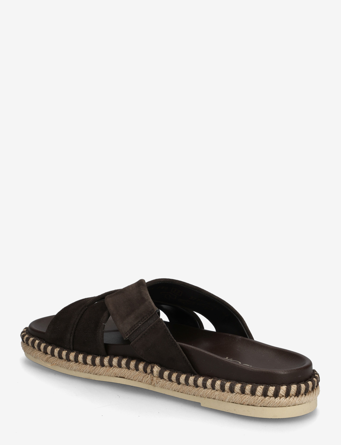 Gabor - Slip-in - flade sandaler - dark brown - 1