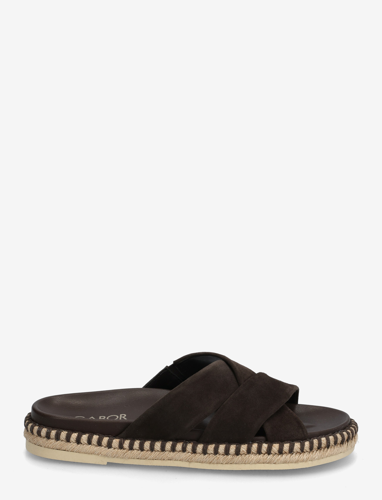 Gabor - Slip-in - flade sandaler - dark brown - 2