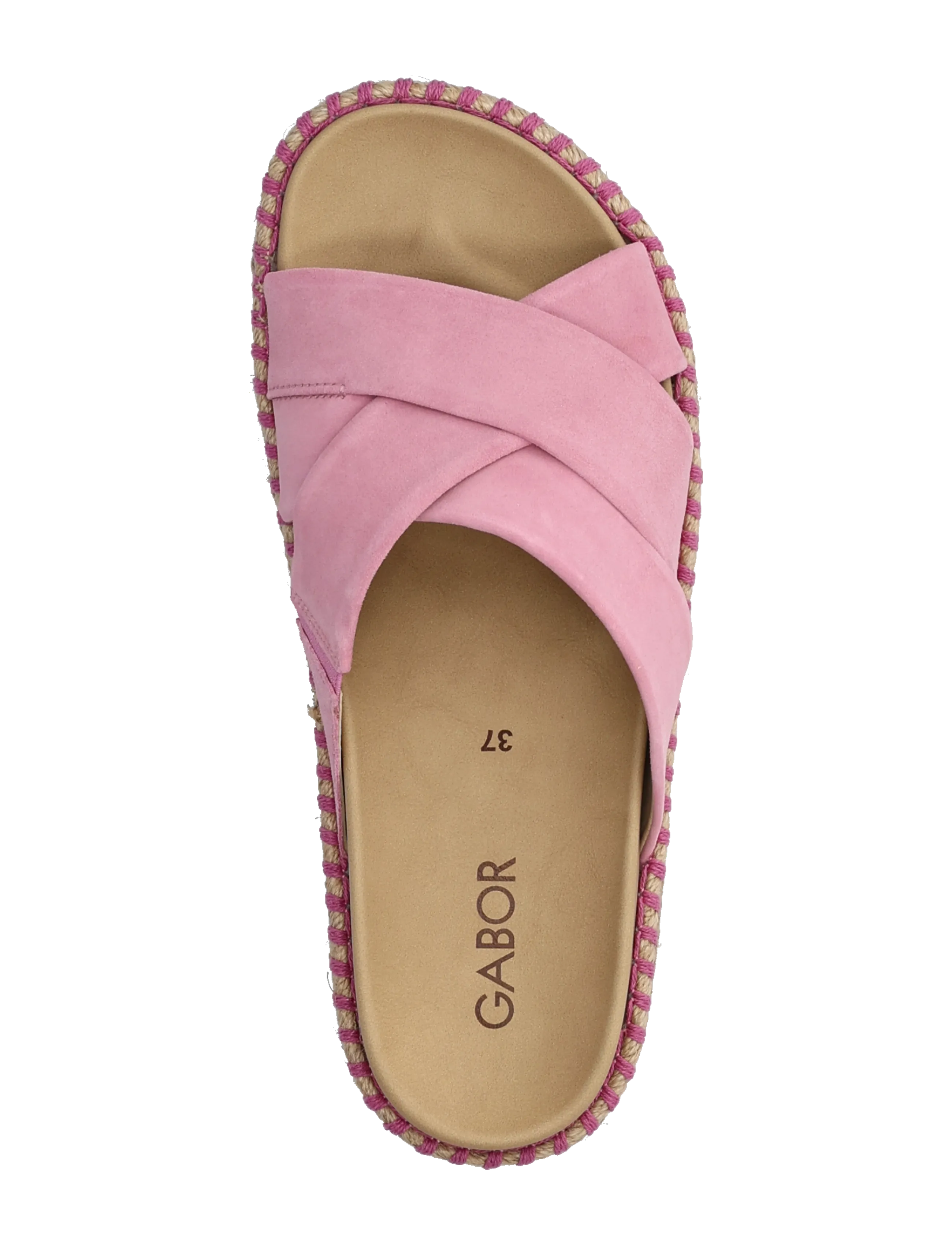Gabor - Slip-in - platte sandalen - soft pink - 4