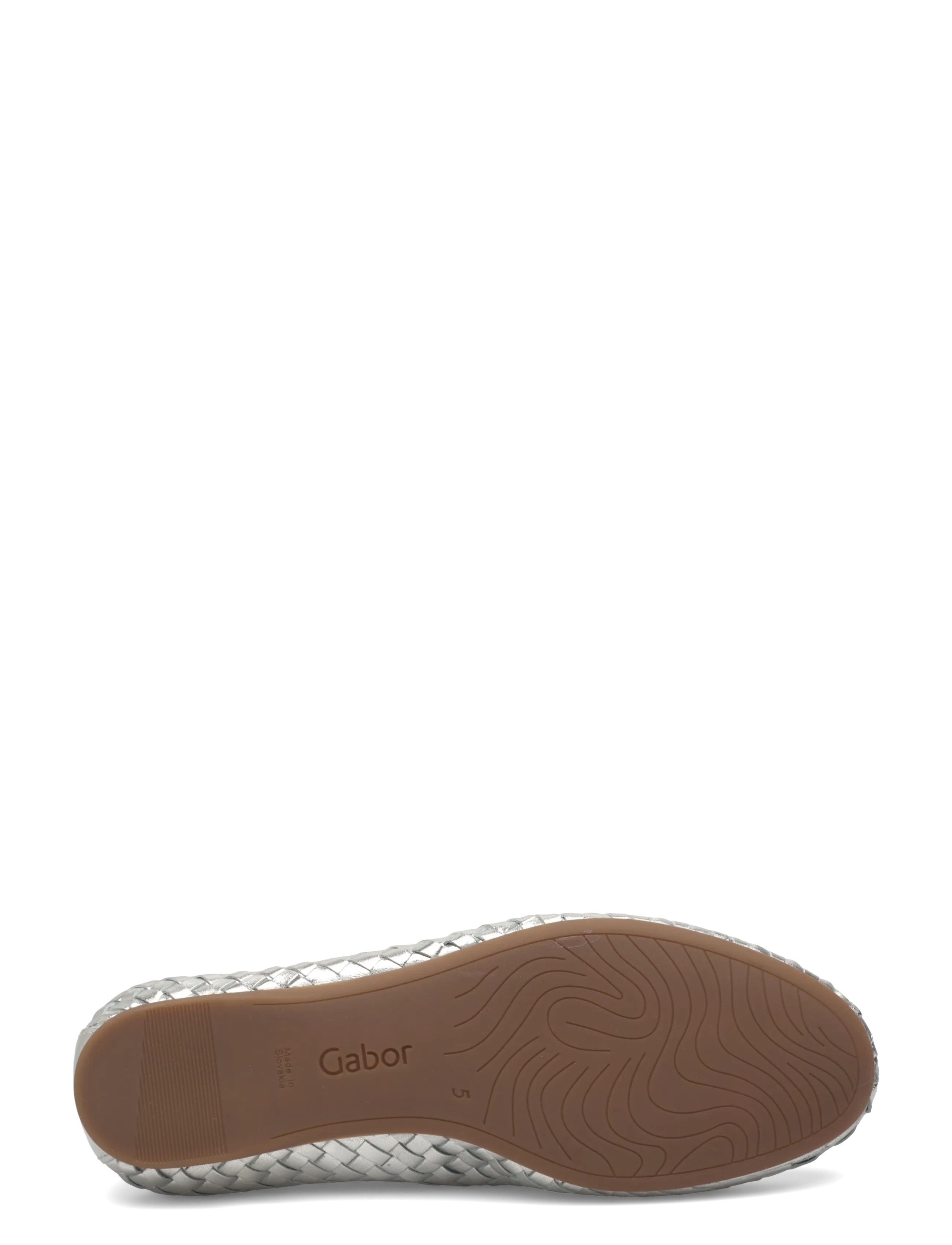 Gabor - Ballerina - ballerinaskor - silver - 4