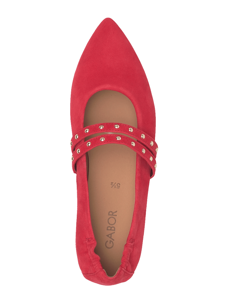 Gabor - Mary Jane shoe - besondere anlässe - red - 4