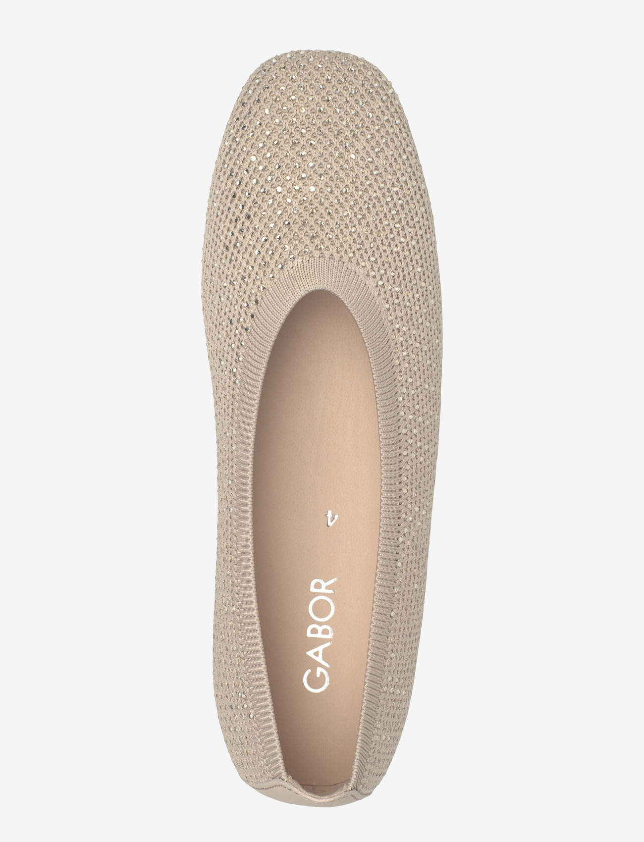 Gabor - Ballerina - speciella tillfällen - shiny beige - 3