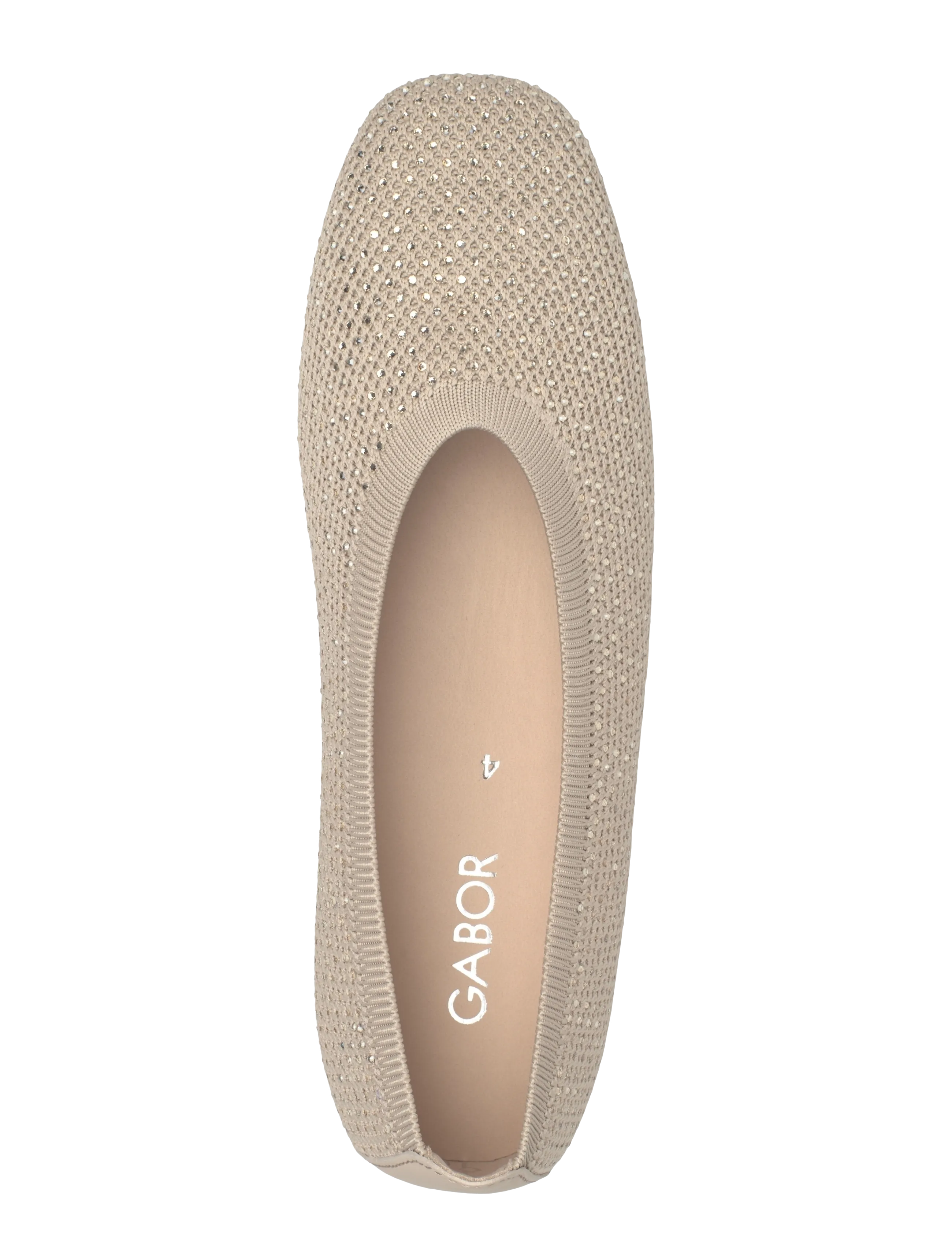 Gabor - Ballerina - ballerinaer - shiny beige - 3