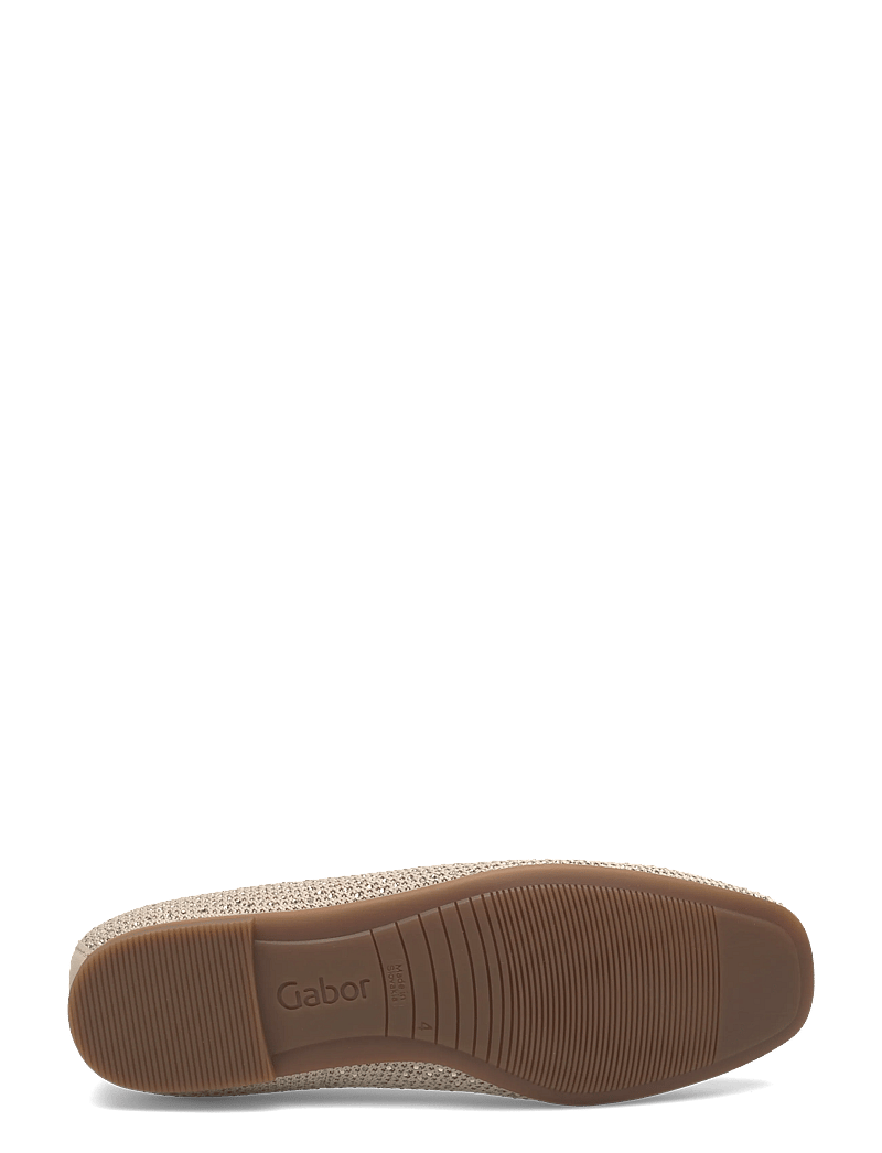 Gabor - Ballerina - speciella tillfällen - shiny beige - 4