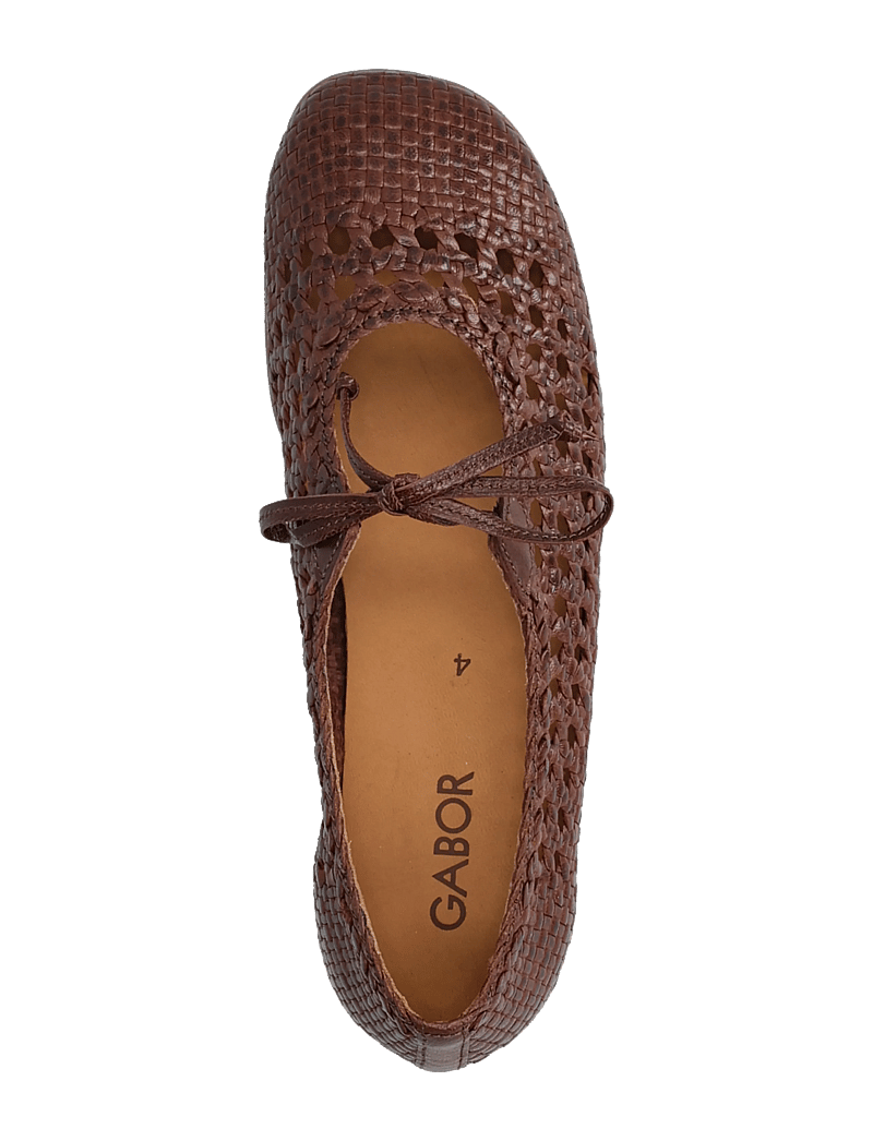 Gabor - Mary Jane ballerina - besondere anlässe - brown - 3