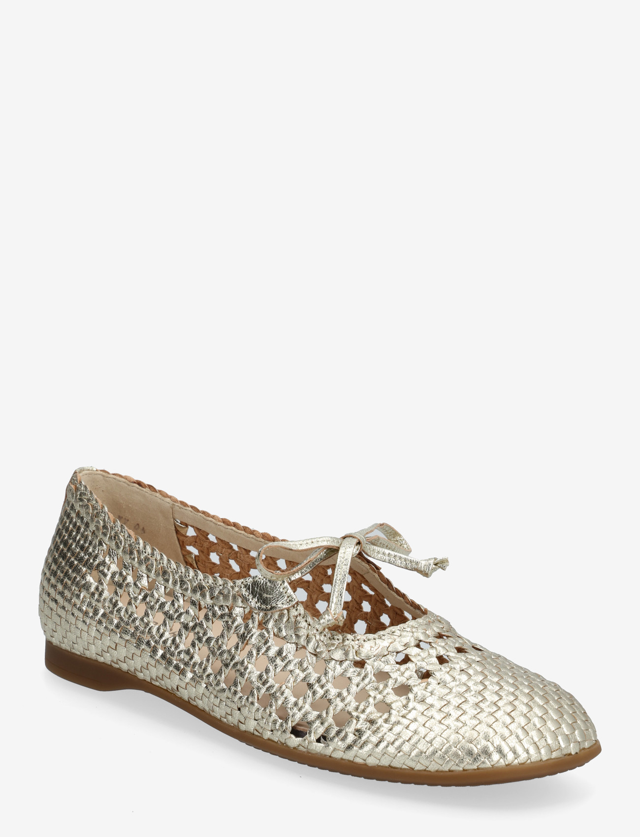 Gabor - Mary Jane ballerina - særlige begivenheder - soft gold - 1