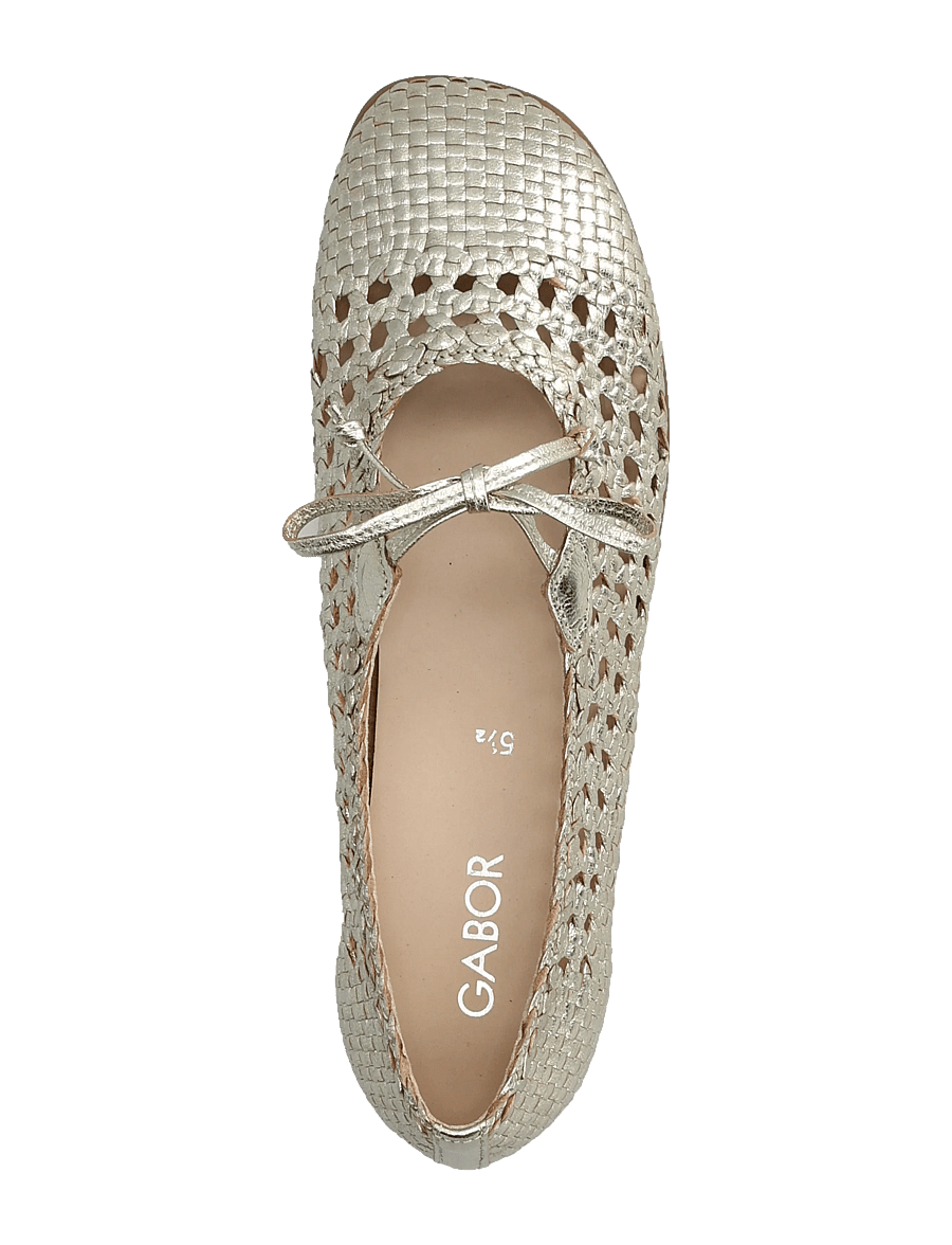 Gabor - Mary Jane ballerina - besondere anlässe - soft gold - 4