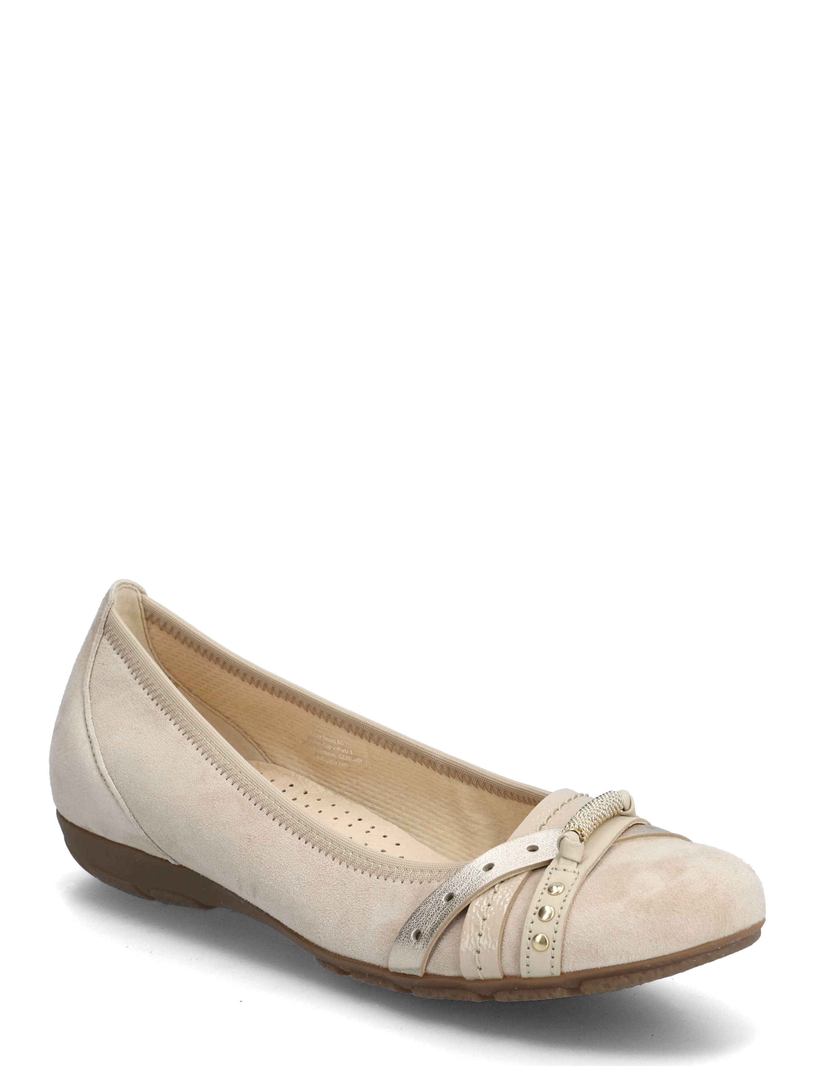 GABOR Ballerina Cream - 40 - Damen