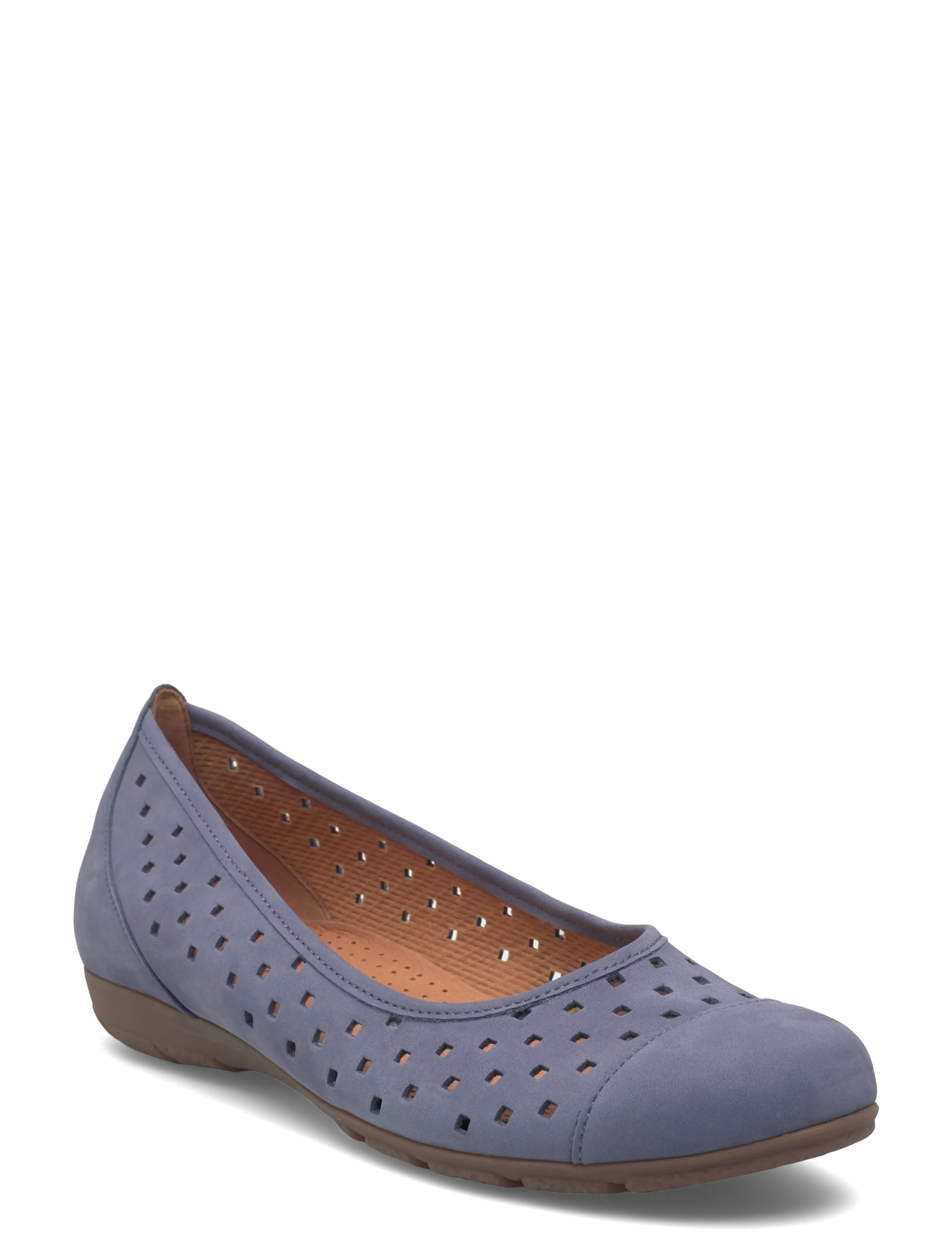 Gabor Ballerina, 40.5, Blue, Sko > Ballerinaer, Dame