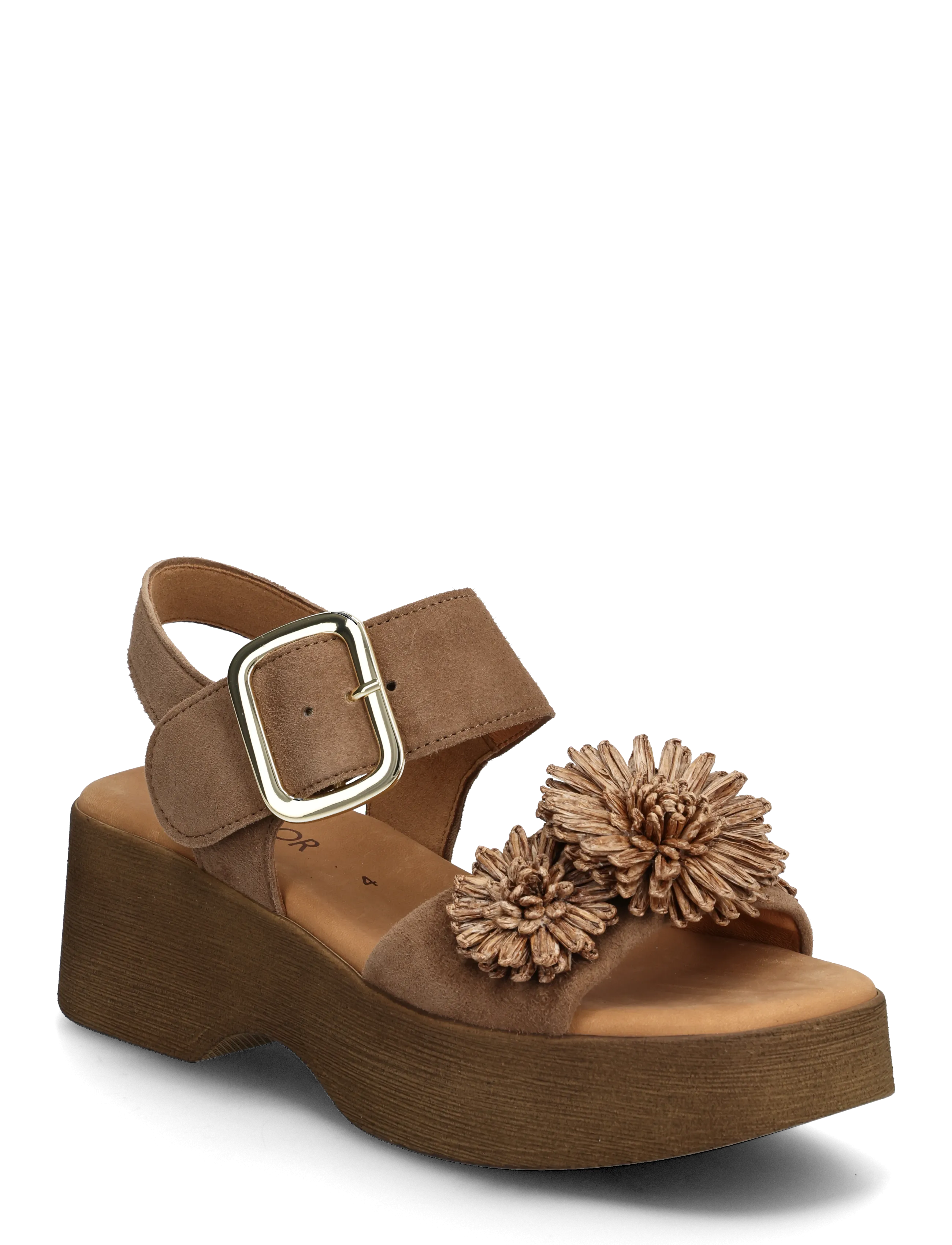 Gabor Platform Sandal, 39, Brown, Sandals > Platform Sandals, Dame