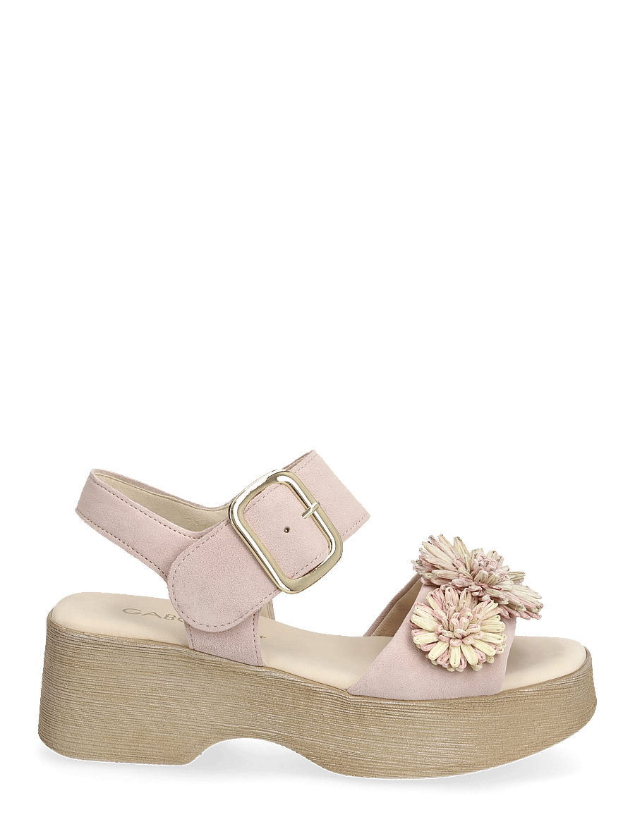 Gabor - Platform sandal - plateau-sandalen - light pink - 2