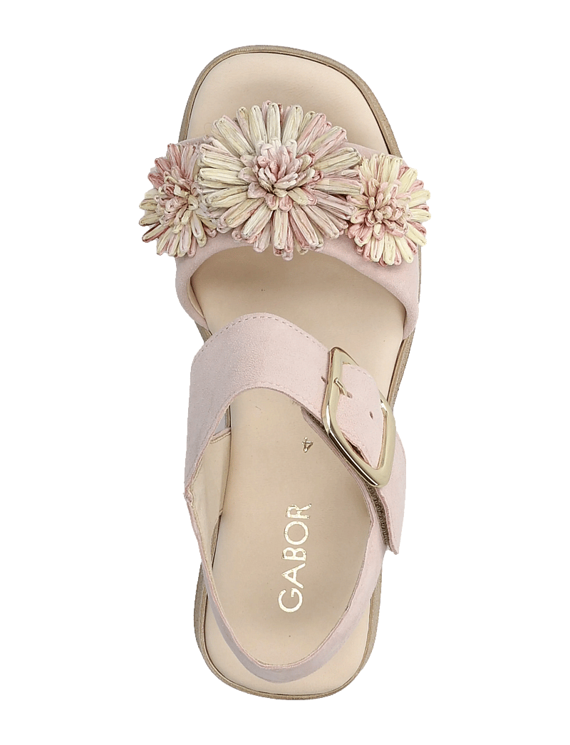 Gabor - Platform sandal - plateau-sandalen - light pink - 4