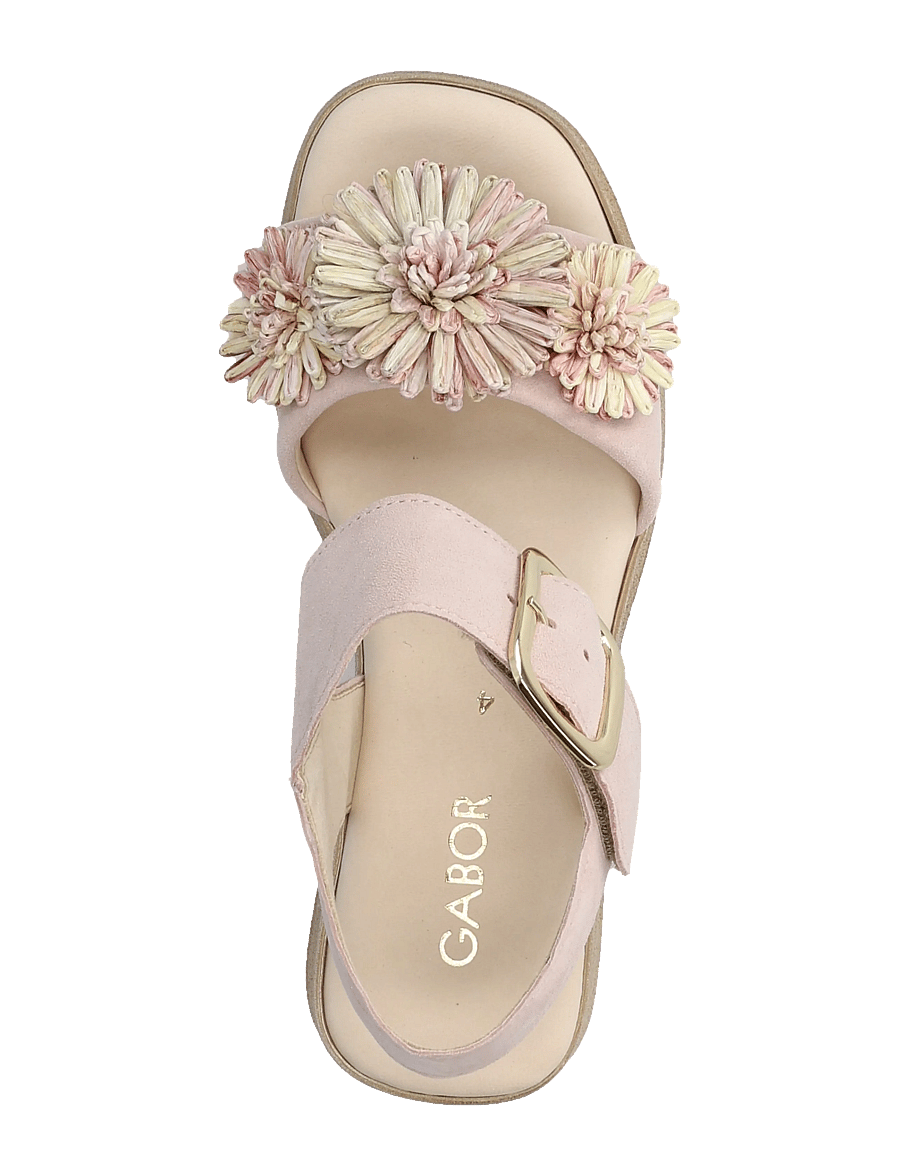 Gabor - Platform sandal - plateau-sandalen - light pink - 4