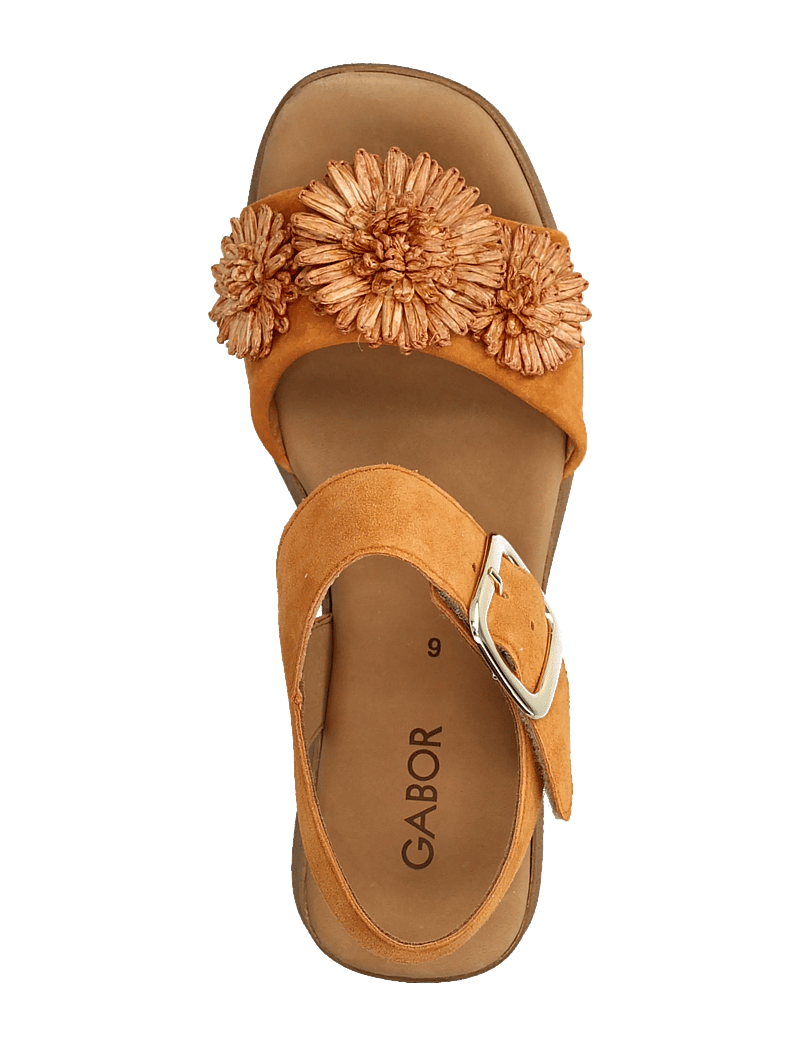 Gabor - Platform sandal - plateau-sandalen - warm orange - 3