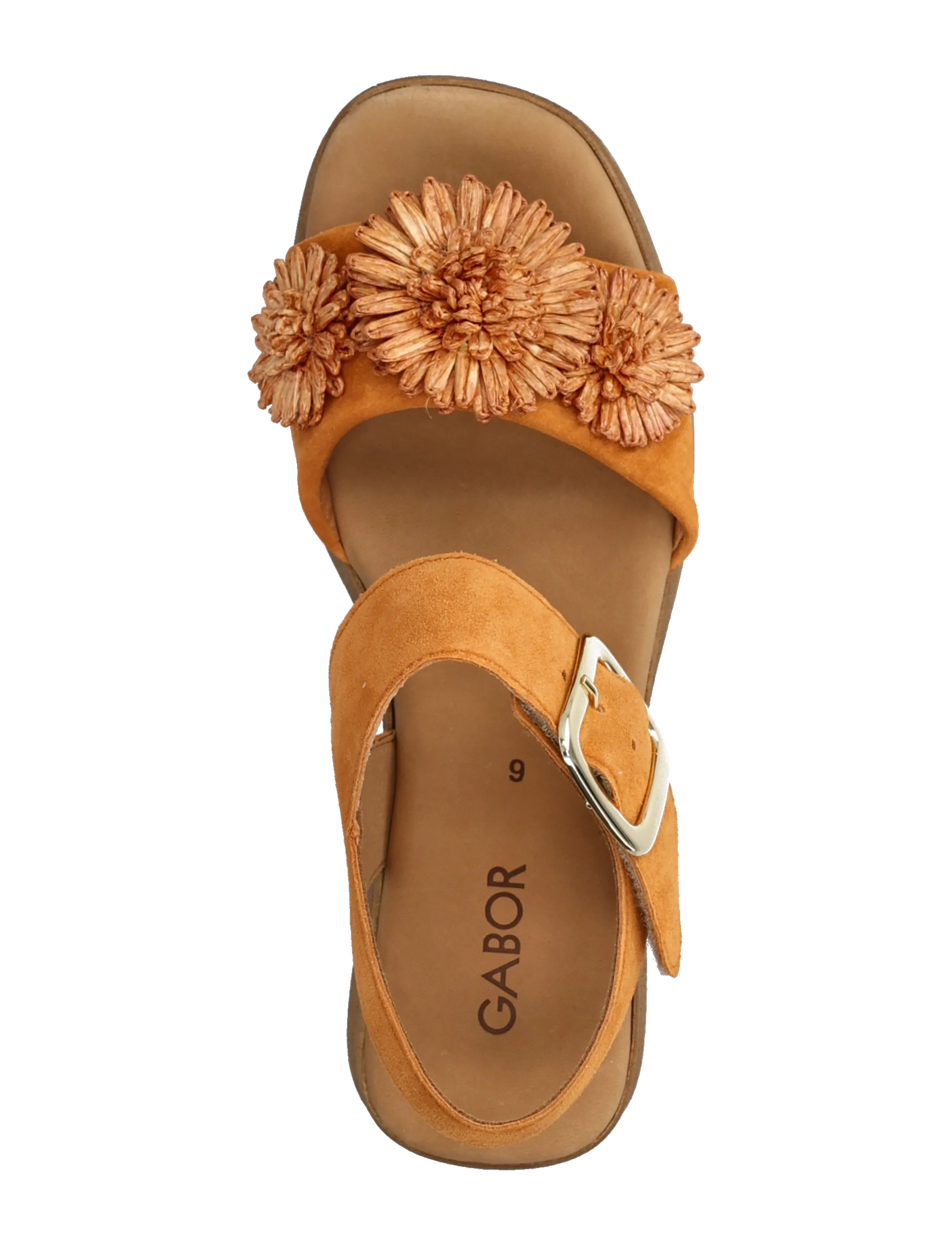 Gabor - Platform sandal - platformsandaler - warm orange - 3