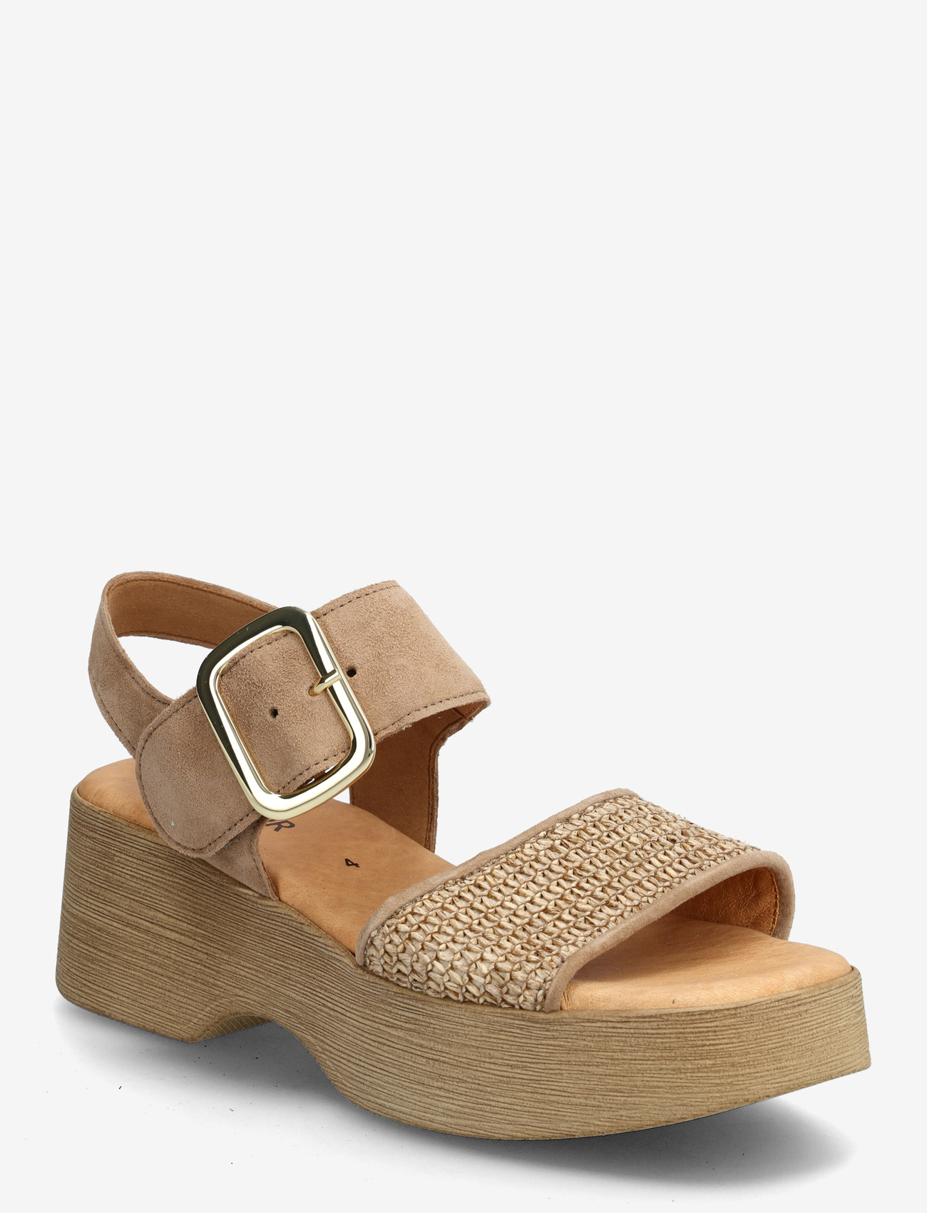 Gabor - Platform sandal - platåsandaler - sand - 0