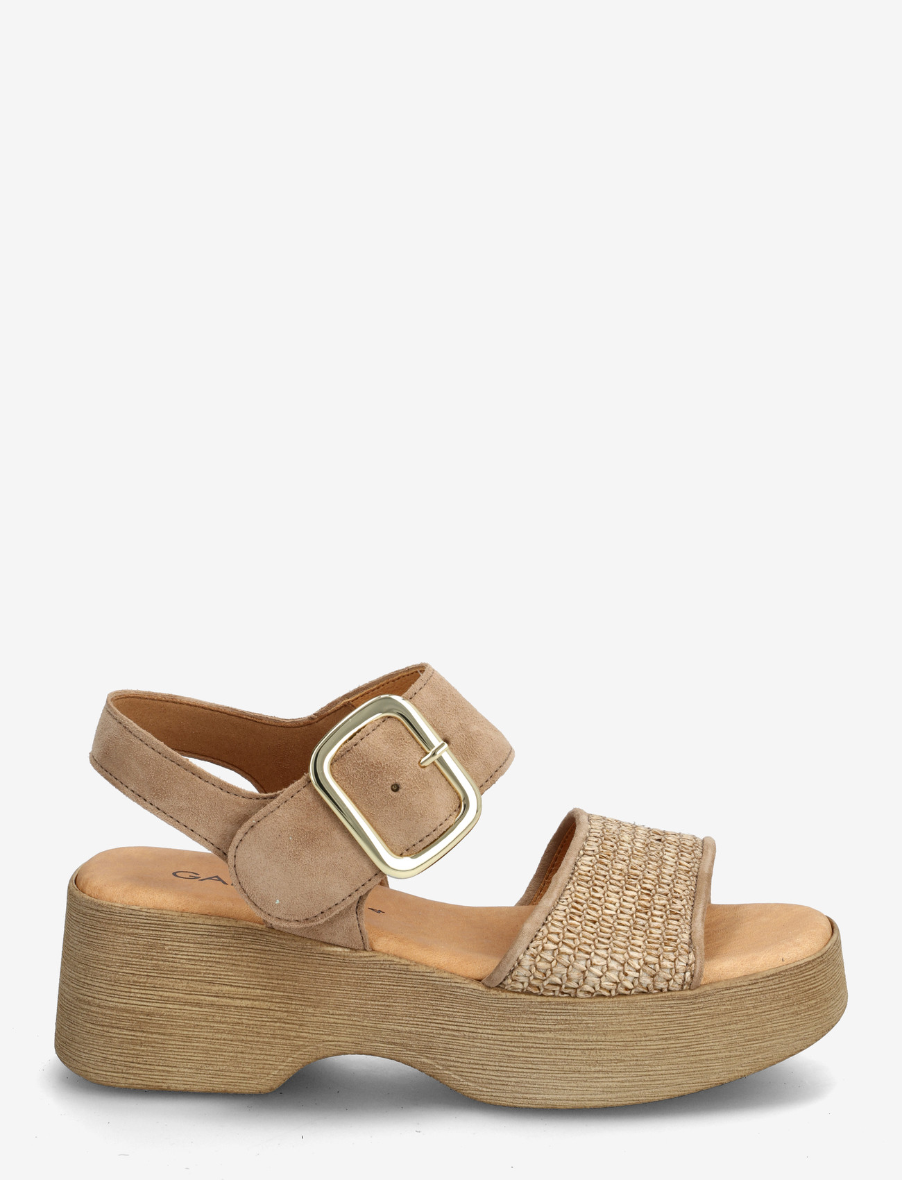 Gabor - Platform sandal - platåsandaler - sand - 1
