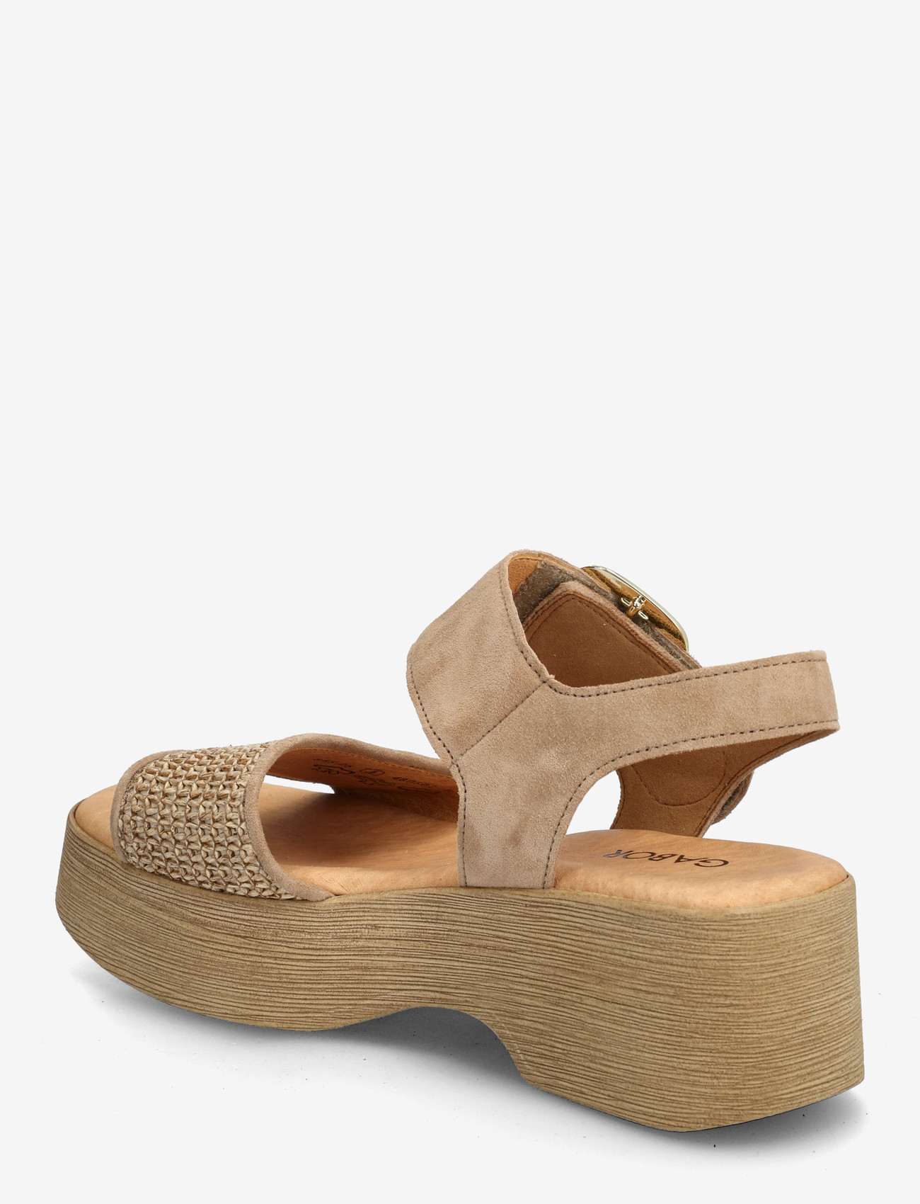 Gabor - Platform sandal - platåsandaler - sand - 2