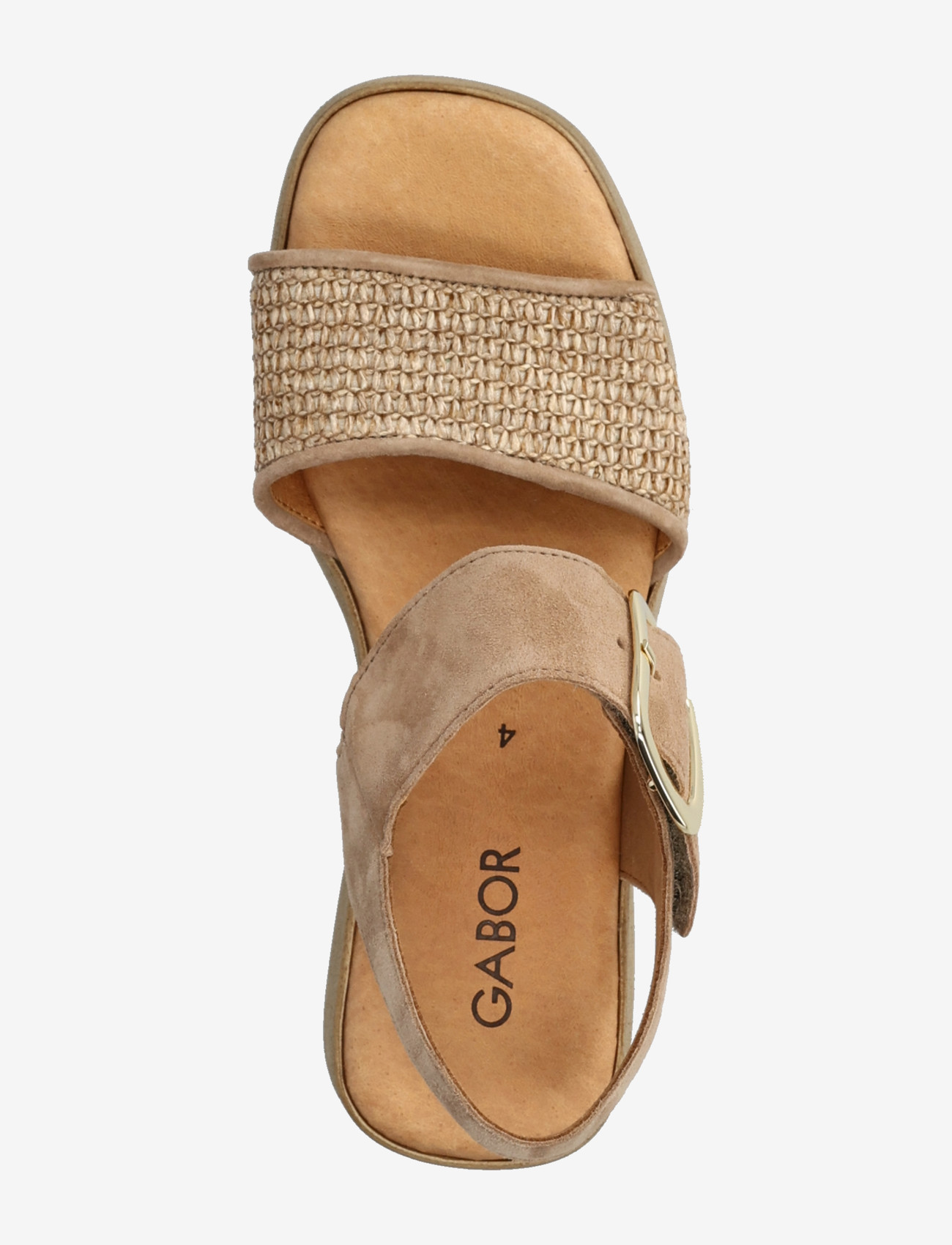 Gabor - Platform sandal - platåsandaler - sand - 3