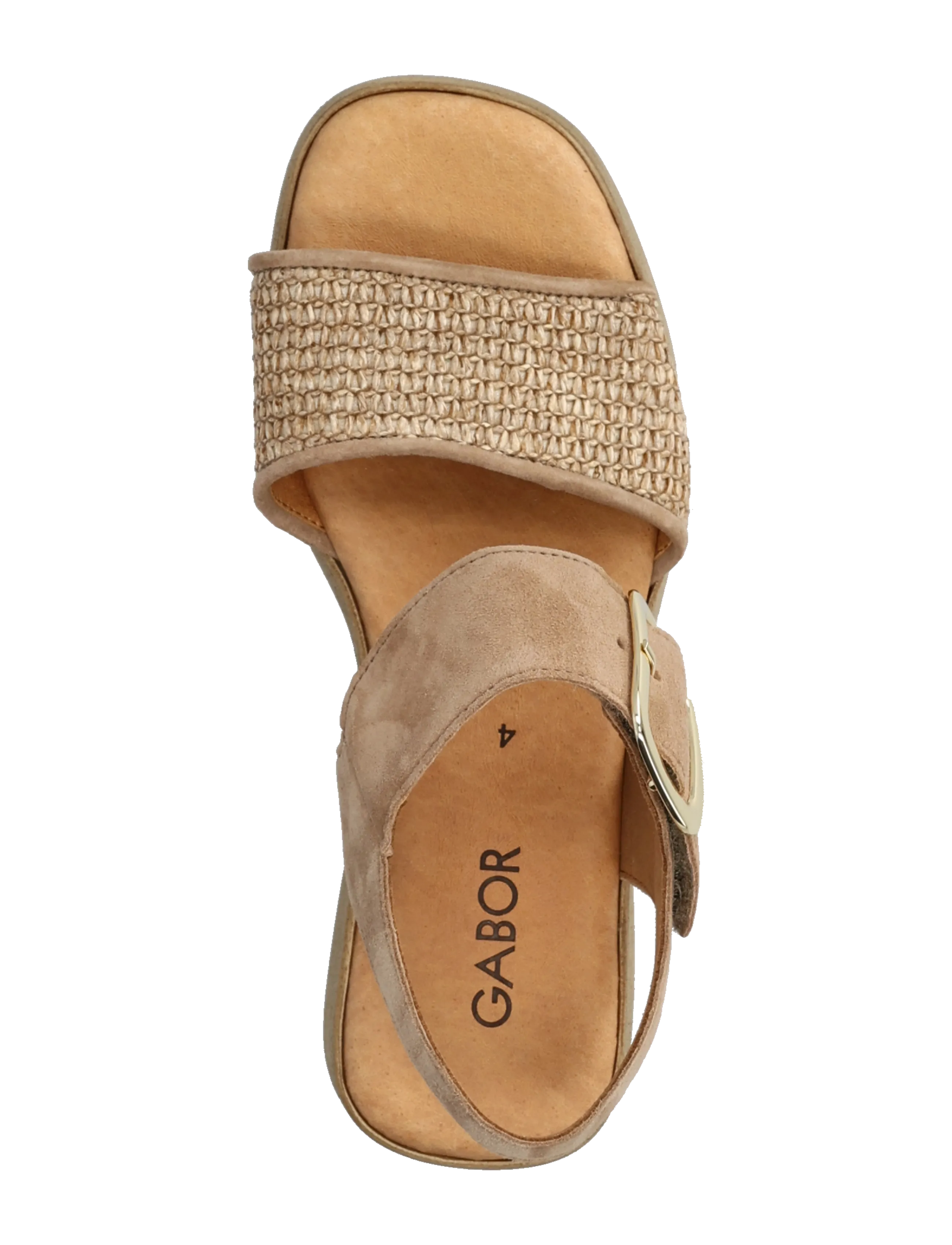 Gabor - Platform sandal - plateau-sandalen - sand - 3