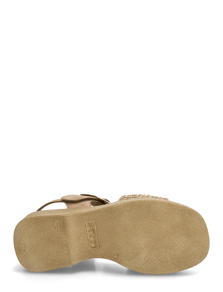 Gabor - Platform sandal - plateau-sandalen - sand - 4