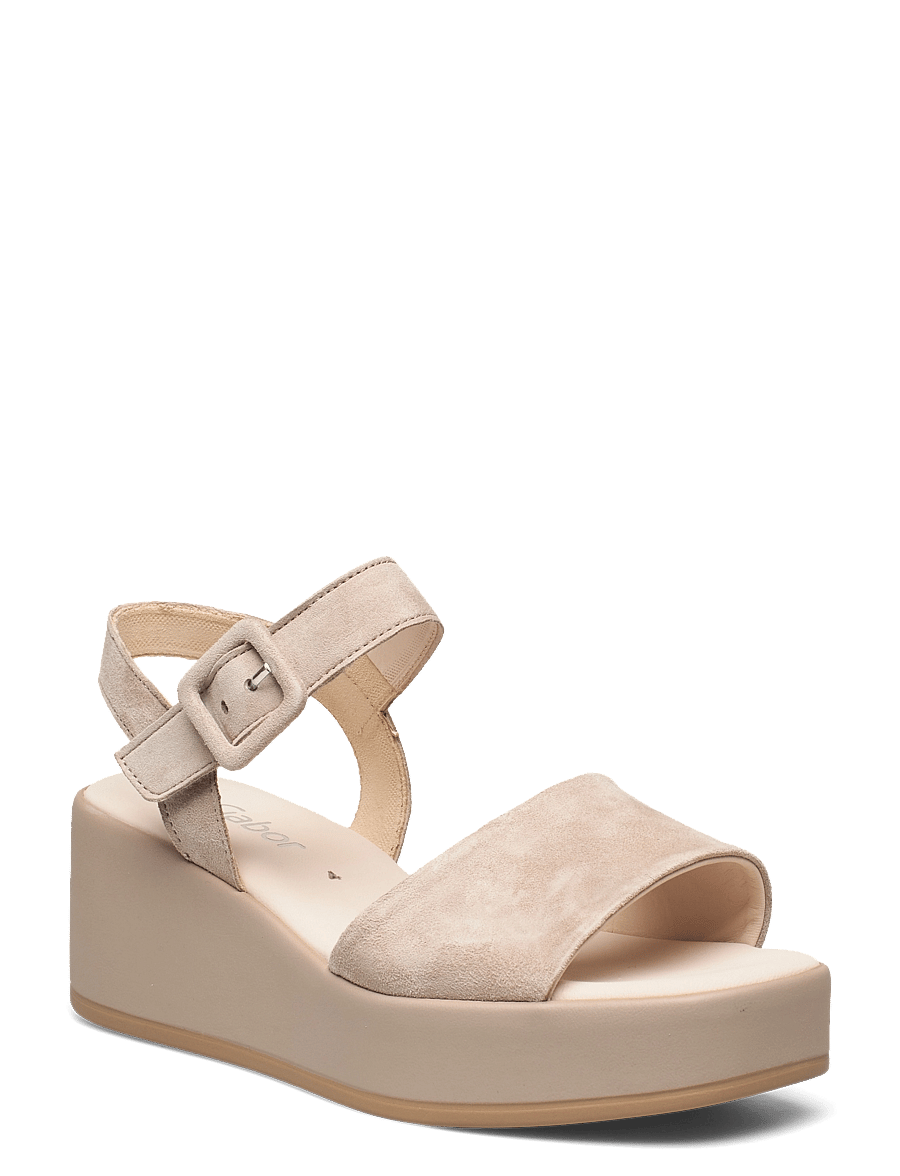 Gabor - Wedge sandal - beige - 0