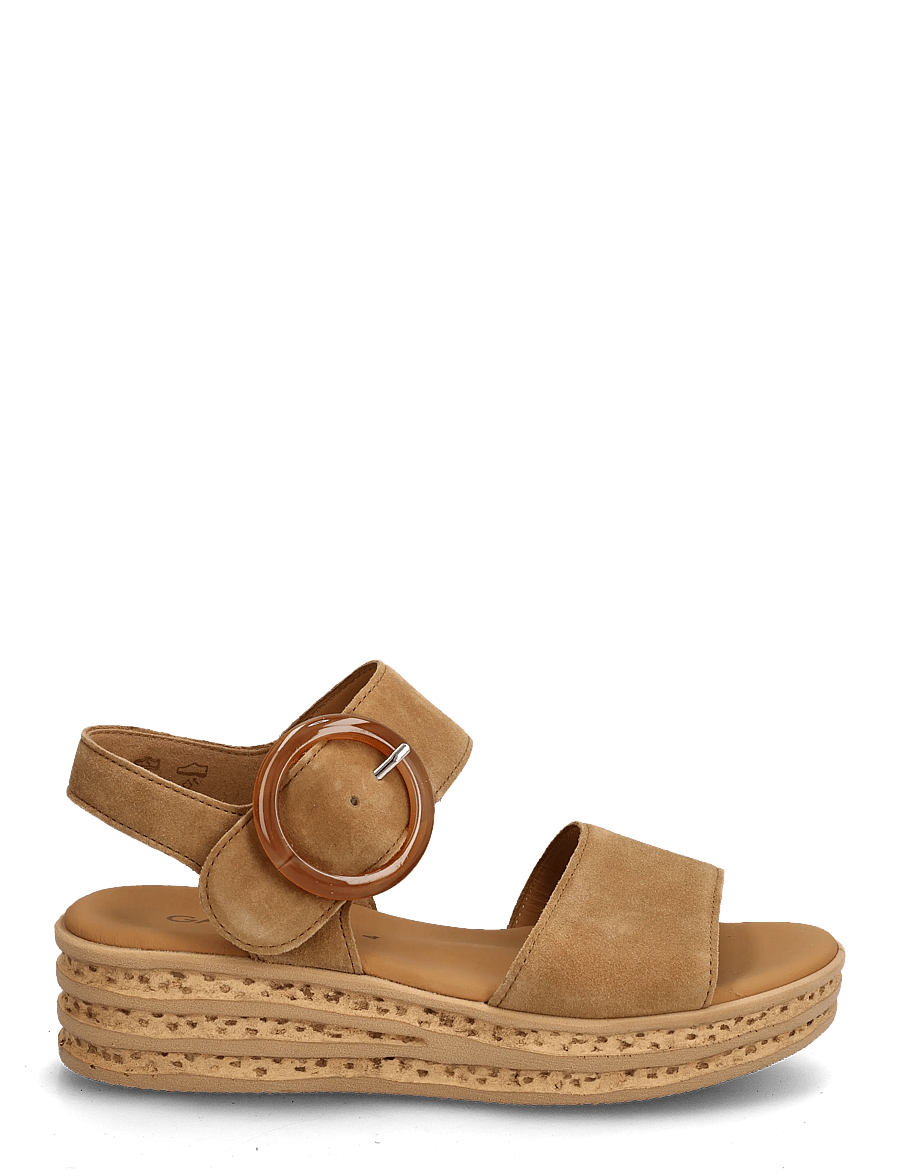 Gabor - Sandal - plateau-sandalen - cognac - 1