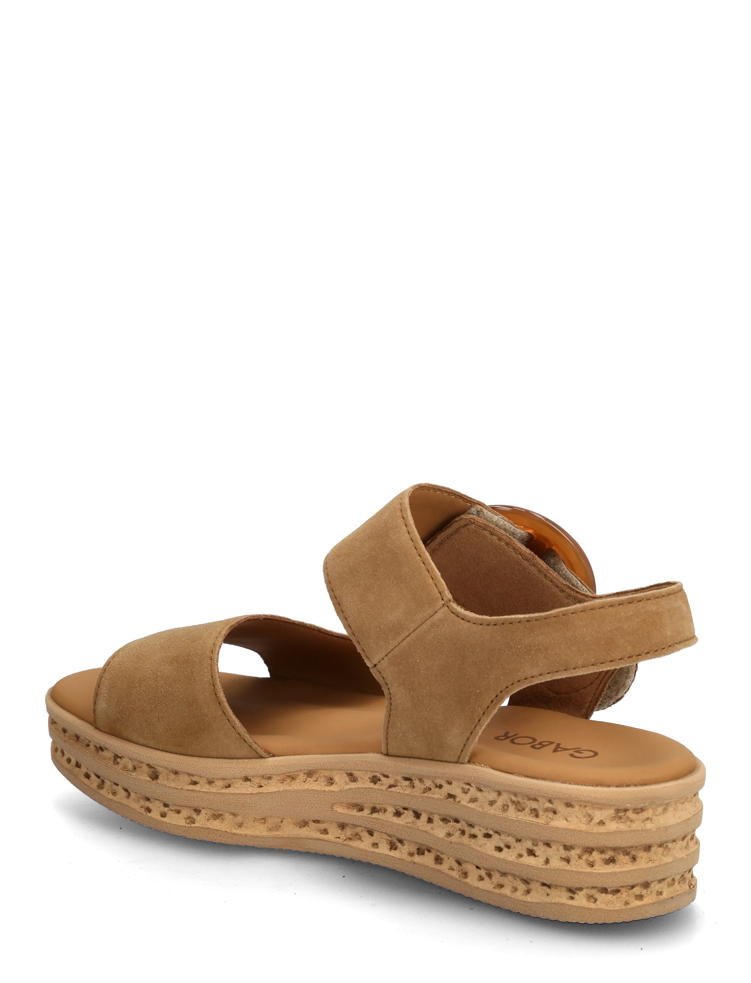 Gabor - Sandal - platformsandaler - cognac - 2