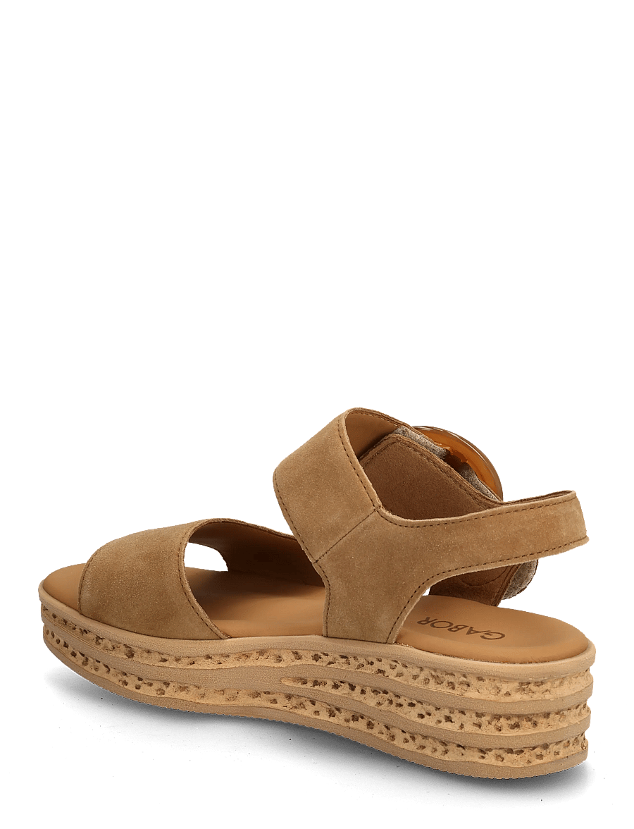 Gabor - Sandal - plateau-sandalen - cognac - 2