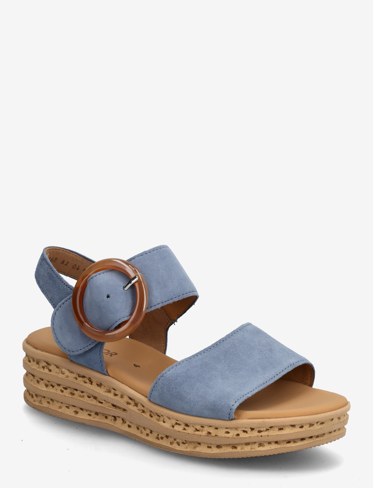 Gabor - Sandal - plateau-sandalen - jeans blue - 0