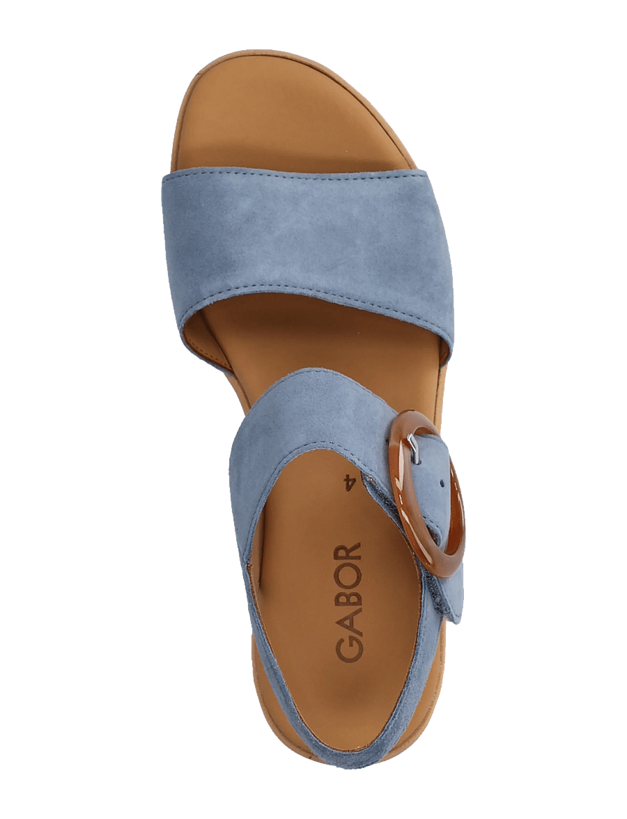Gabor - Sandal - platformsandaler - jeans blue - 3