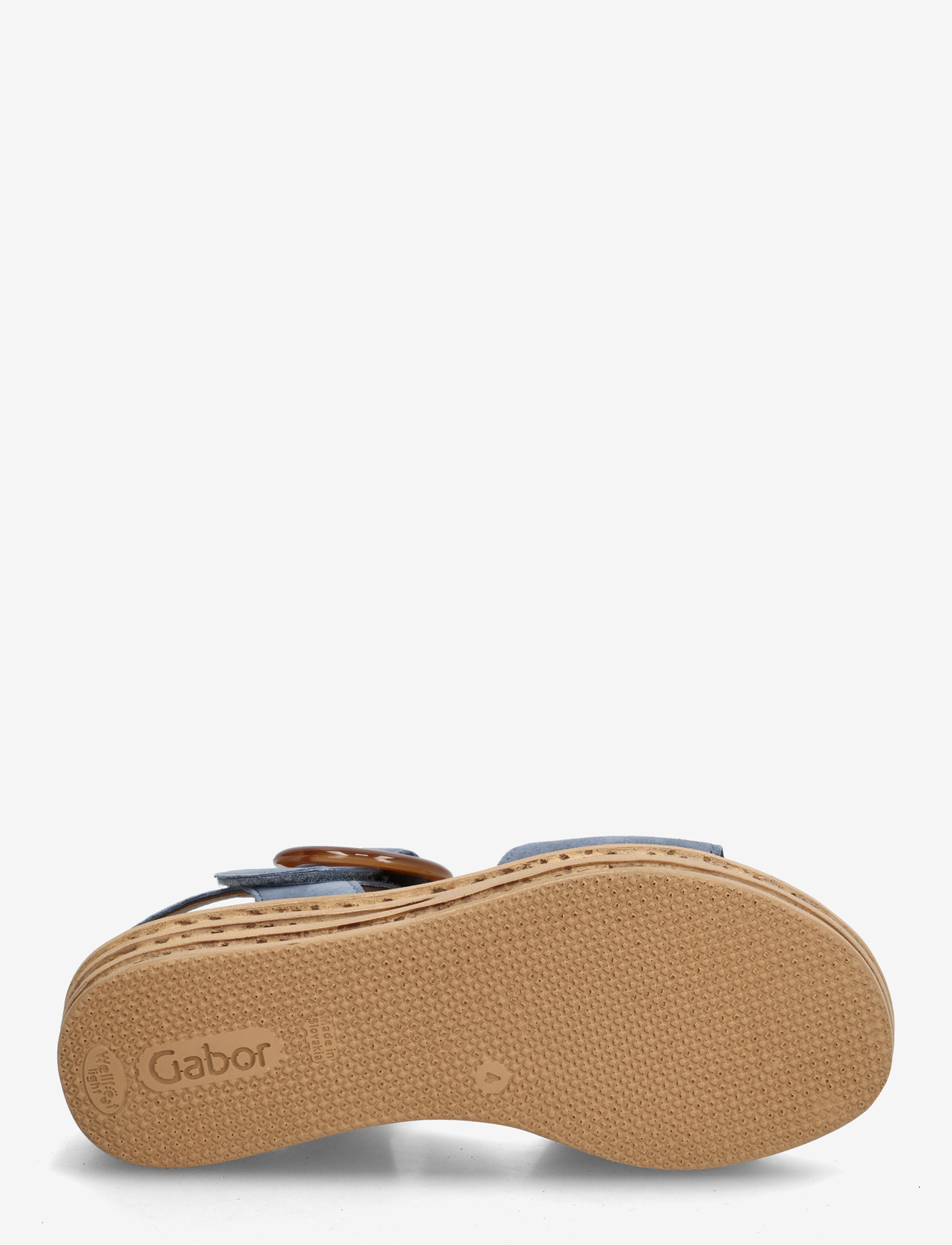 Gabor - Sandal - plateau-sandalen - jeans blue - 4