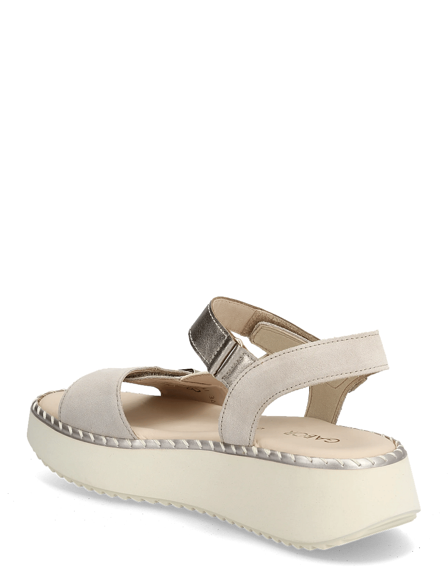 Gabor - Sandal - platåsandaler - light pink, off white, soft gold - 2