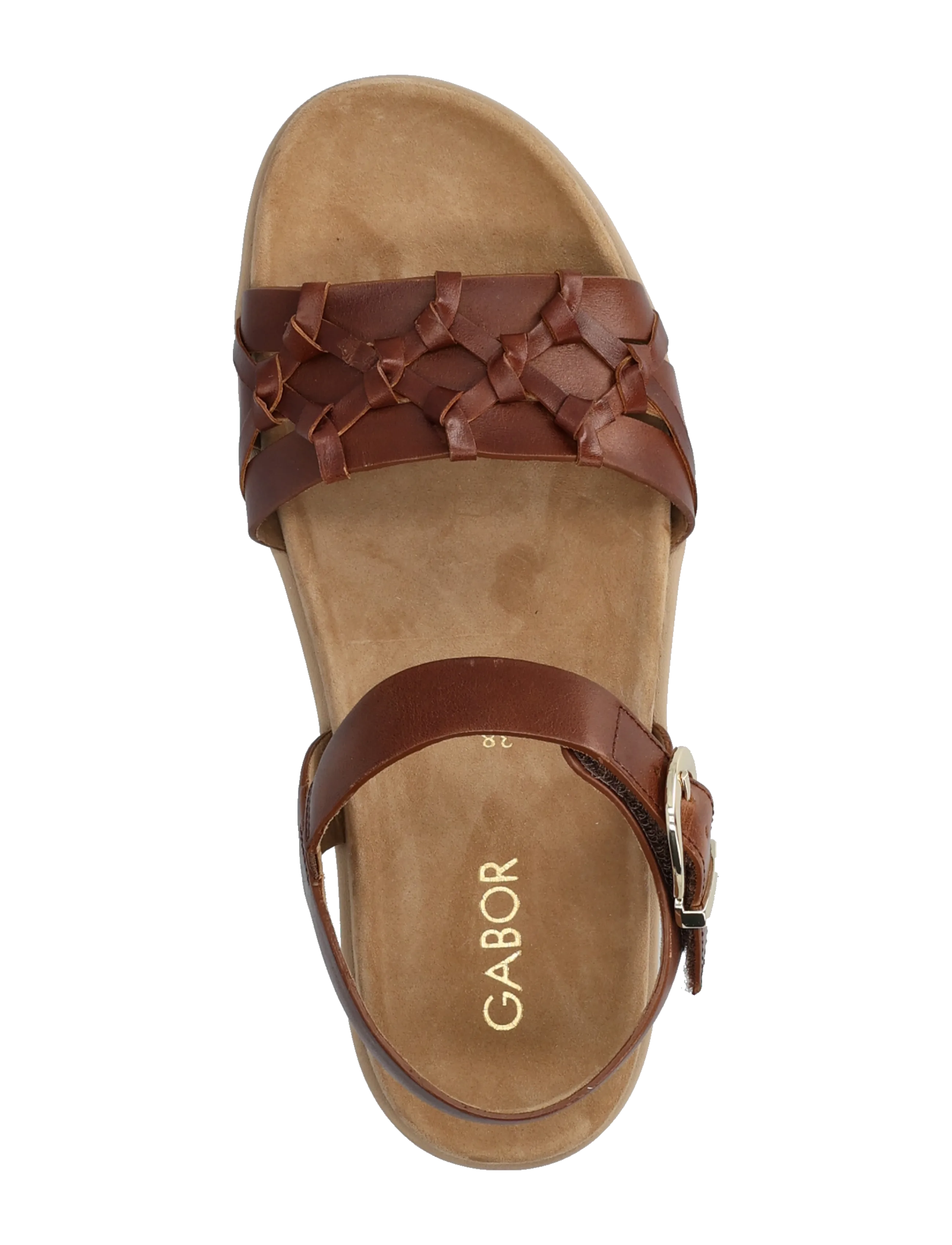 Gabor - Sandal - plateau-sandalen - cognac - 3