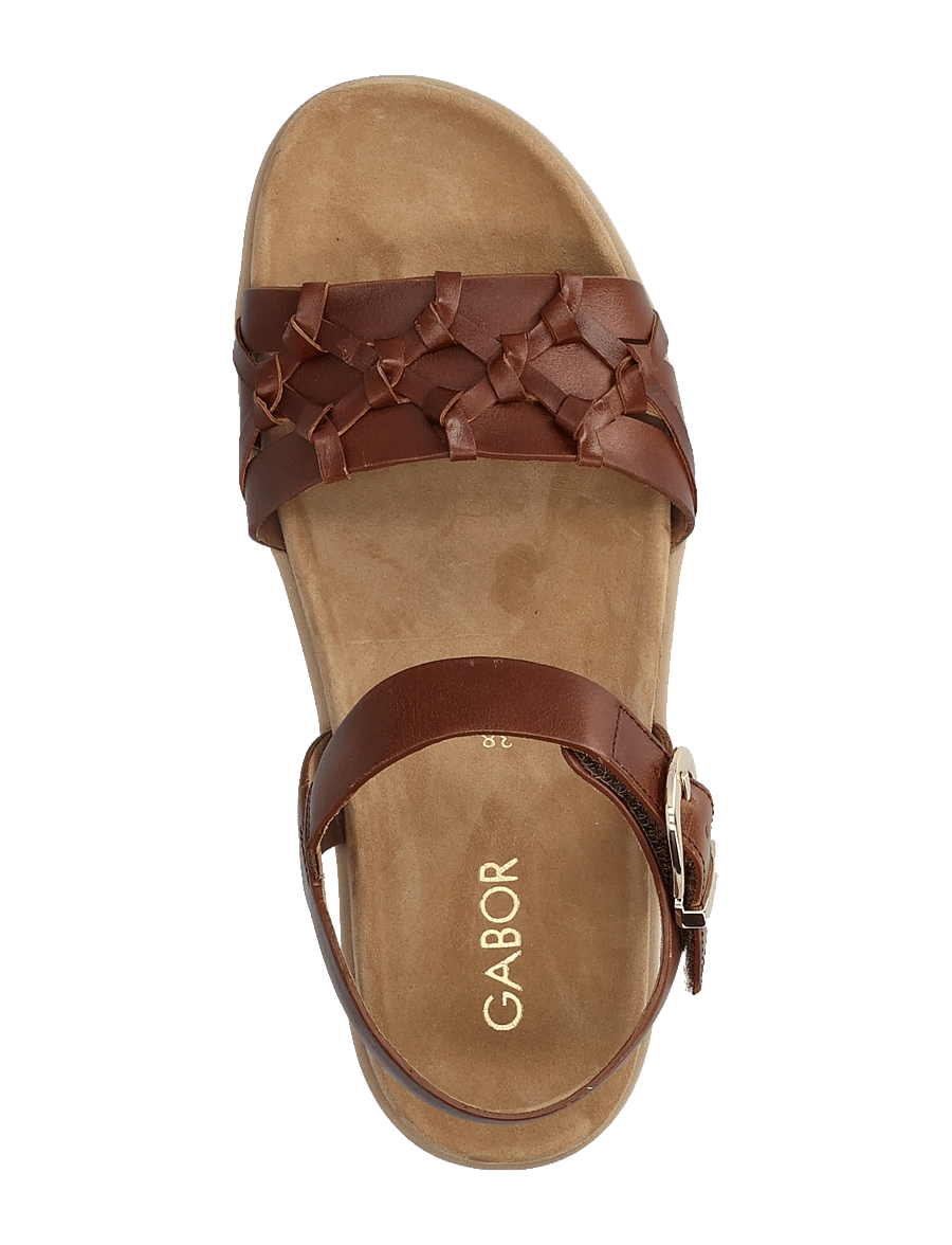 Gabor - Sandal - plateau-sandalen - cognac - 3