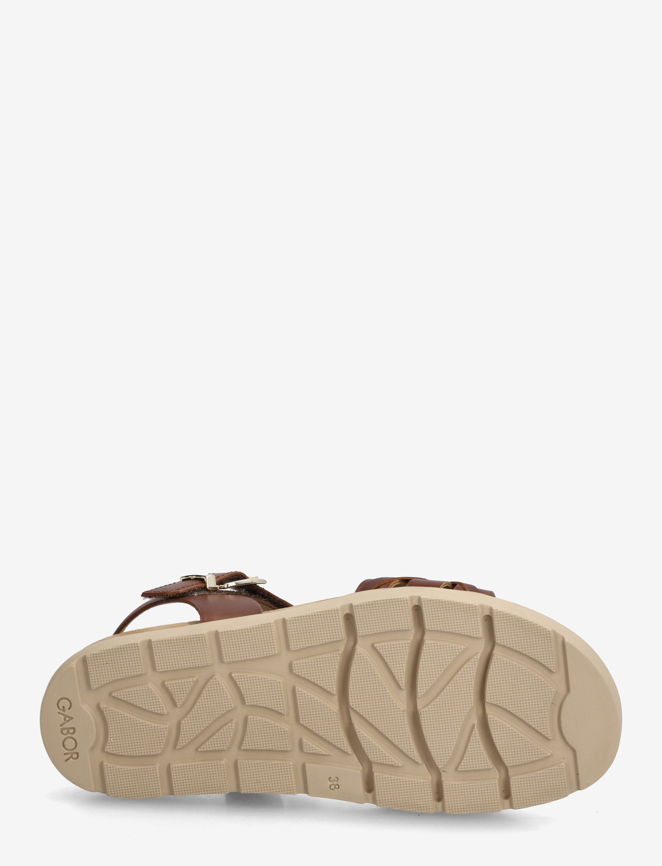 Gabor - Sandal - platformsandaler - cognac - 4