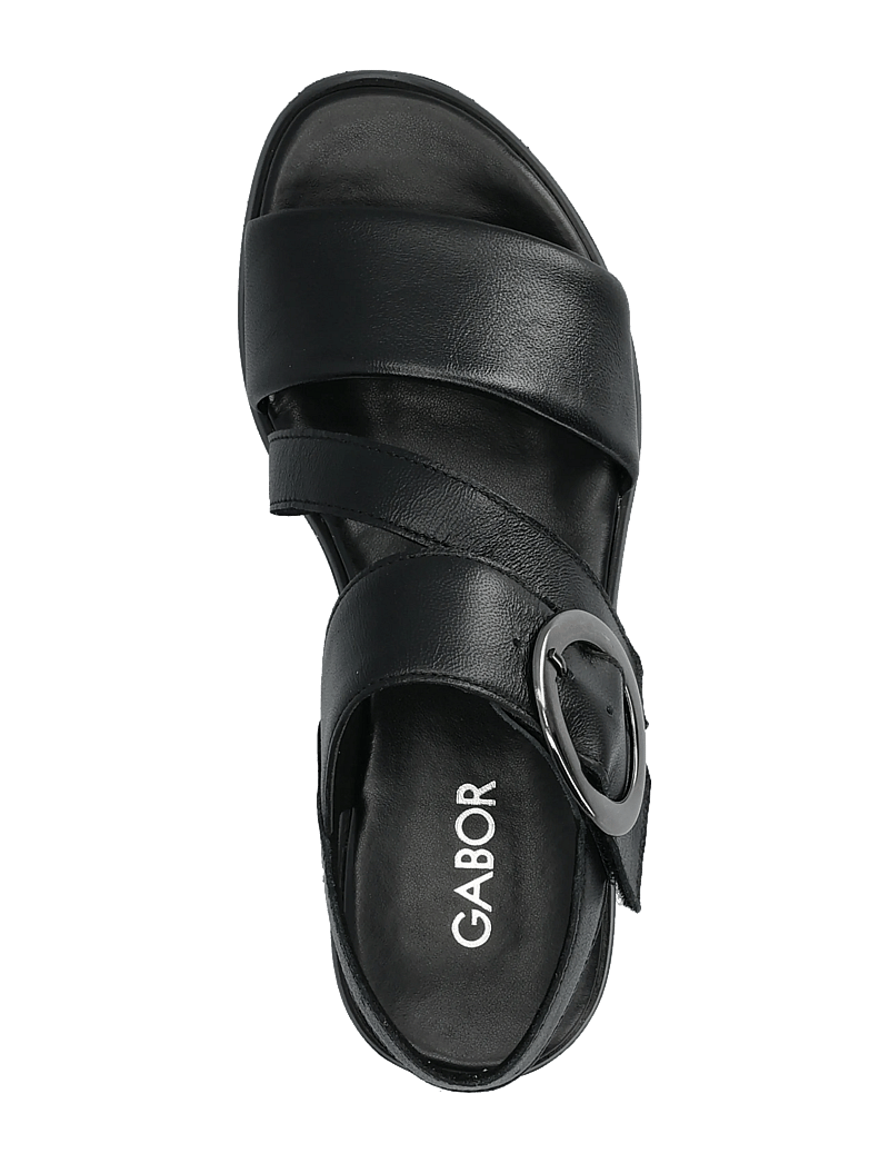 Gabor - Sandal - plateau-sandalen - black - 3