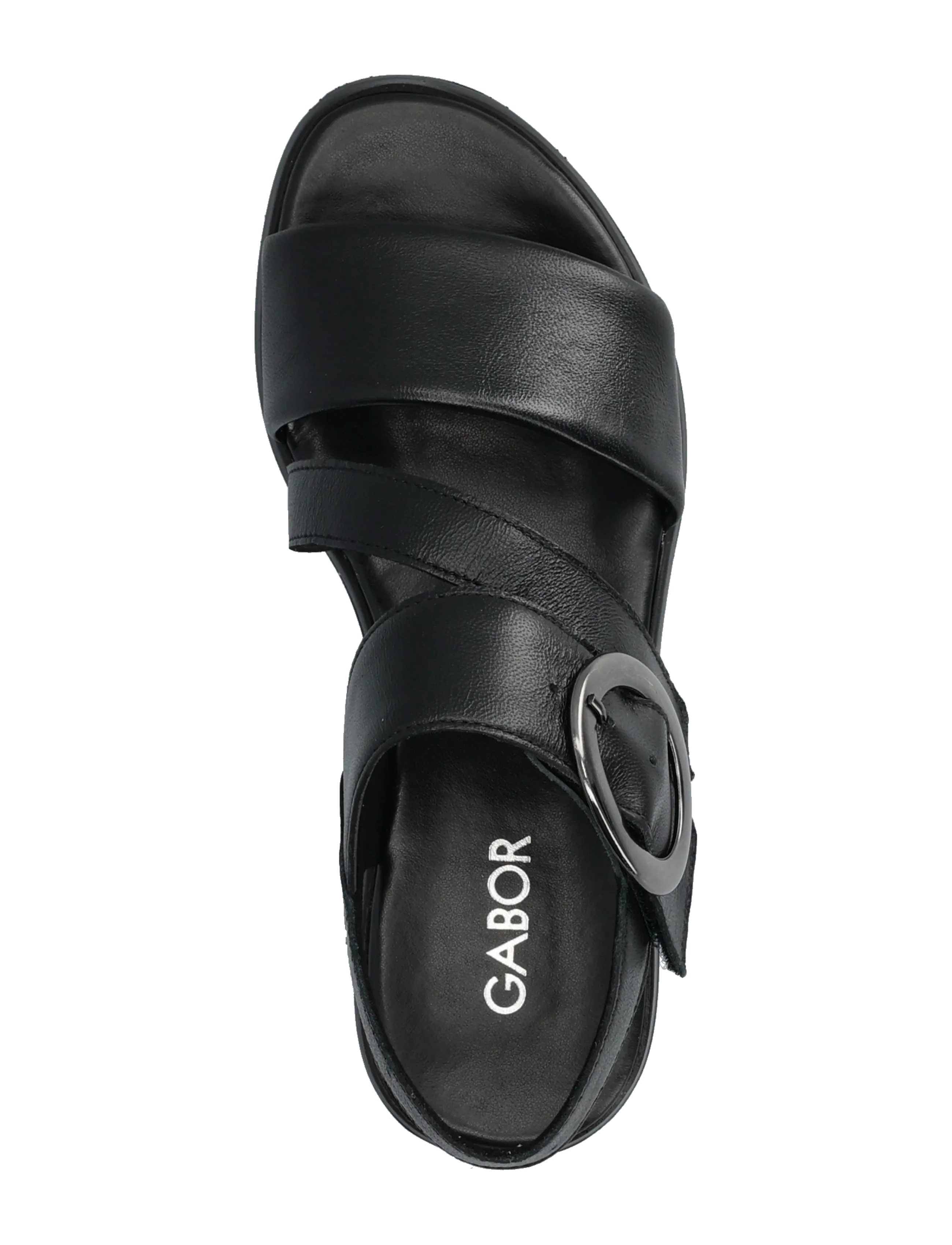 Gabor - Sandal - plateau-sandalen - black - 3