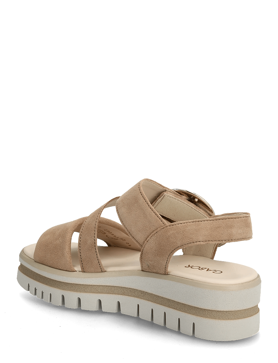 Gabor - Sandal - plateau-sandalen - sand - 2