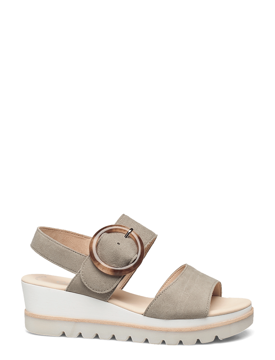 Gabor - Wedge sandal - green - 1