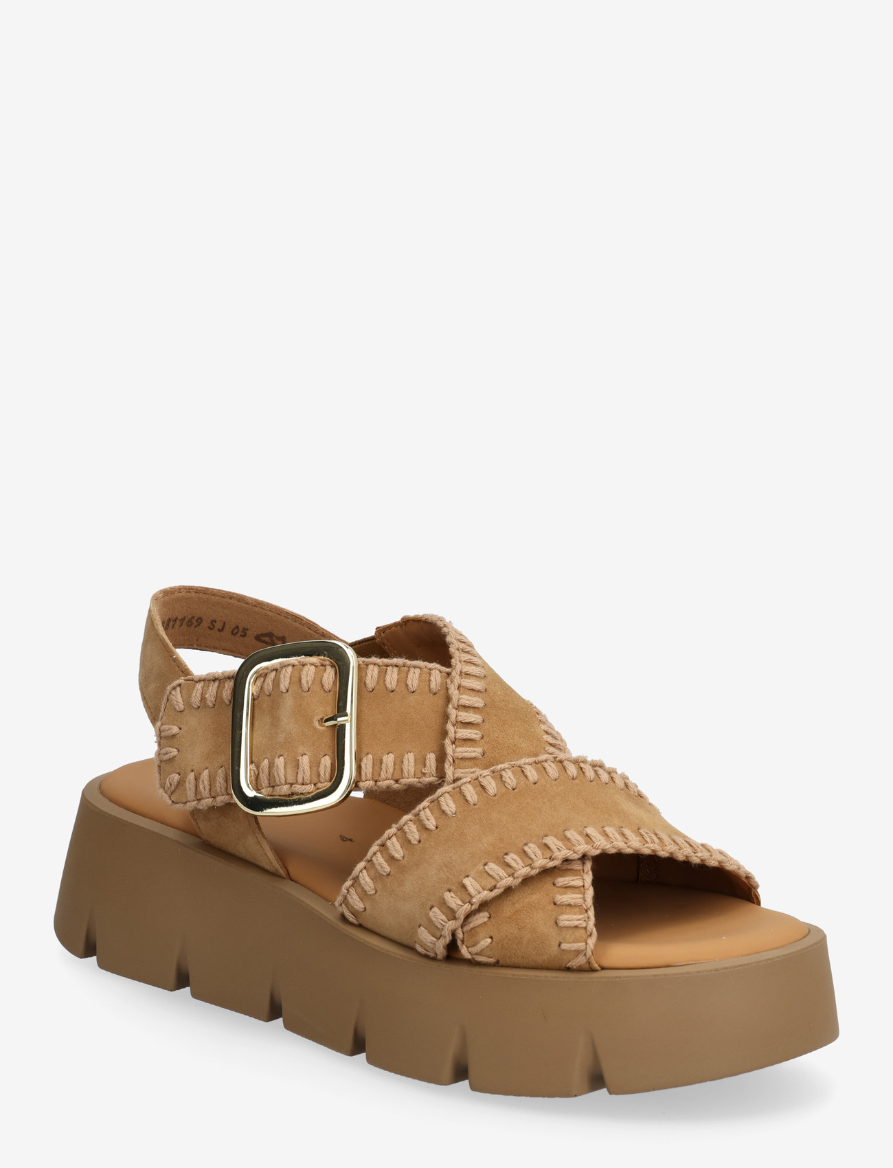 Gabor - Sandal - platvorm sandaalid - cognac - 0